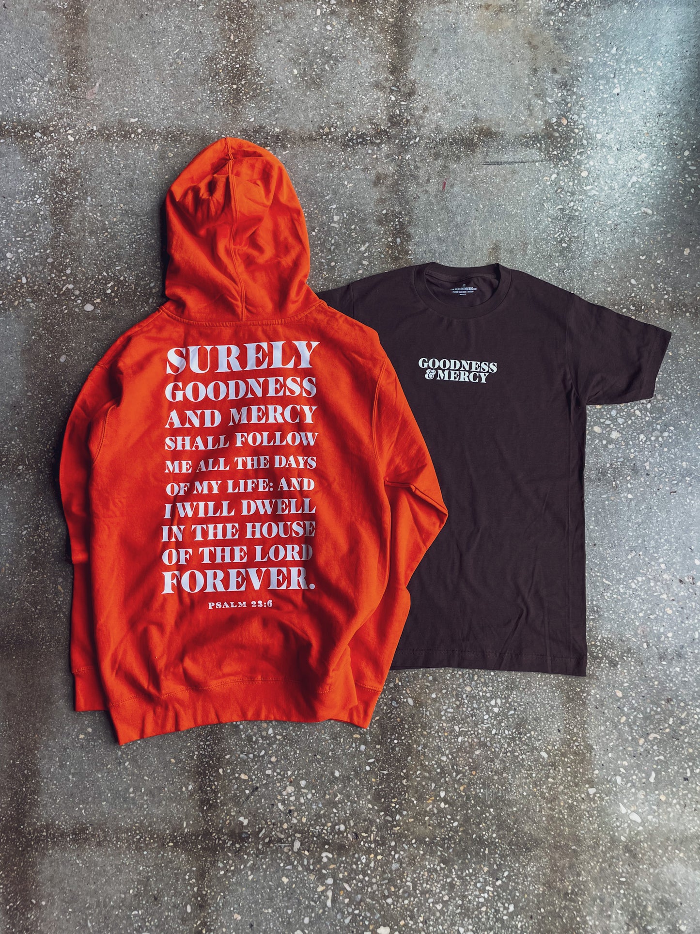 Goodness & Mercy Adult Box Hoodie