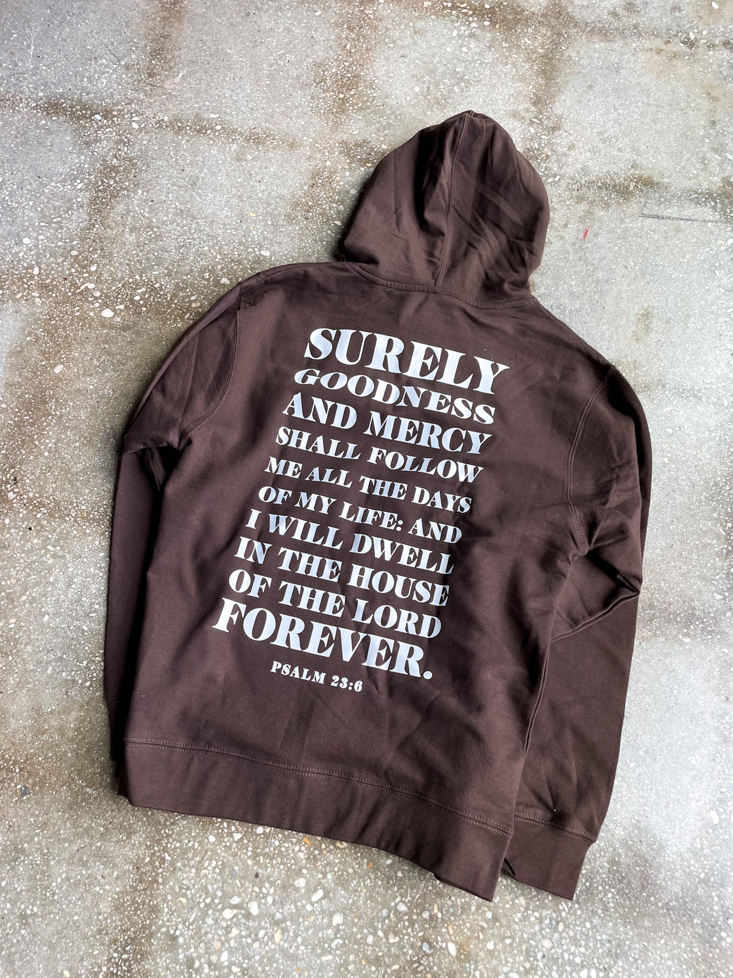 Goodness & Mercy Adult Box Hoodie