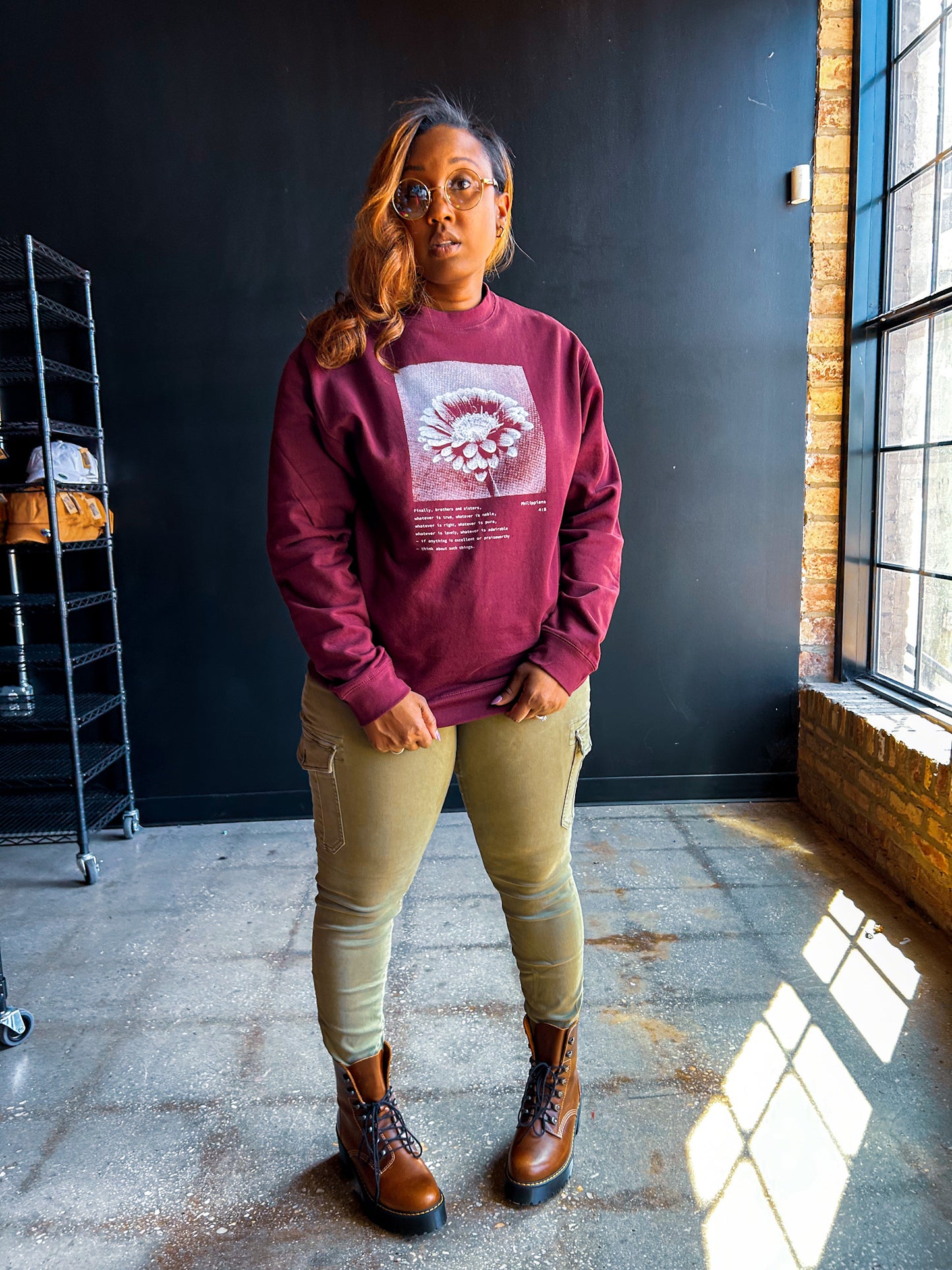 True, Noble, Right Adult Box Sweatshirt