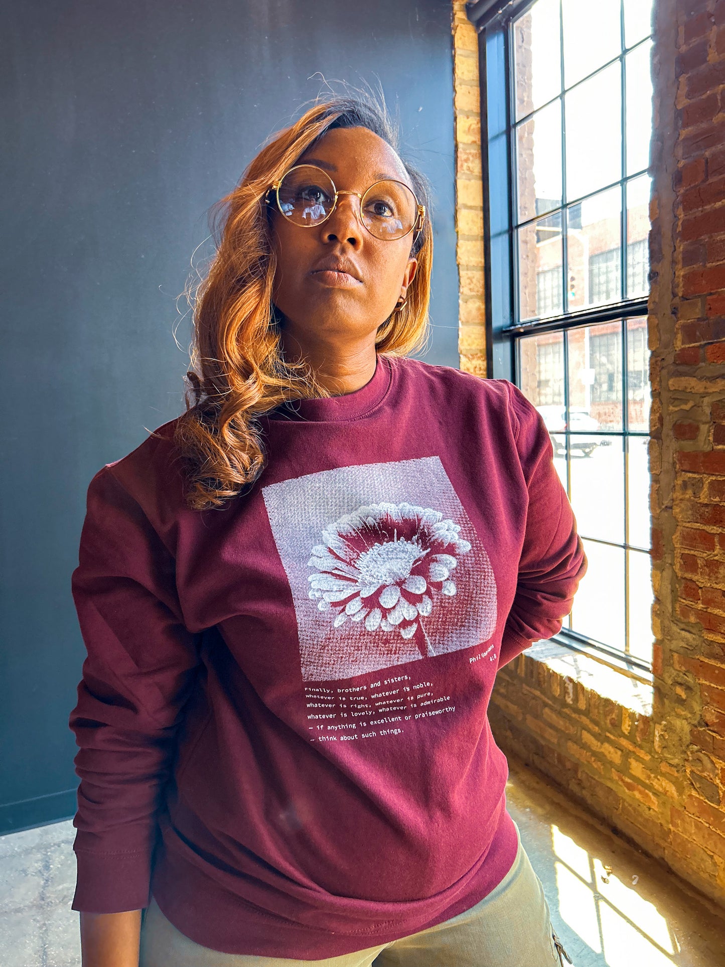 True, Noble, Right Adult Box Sweatshirt