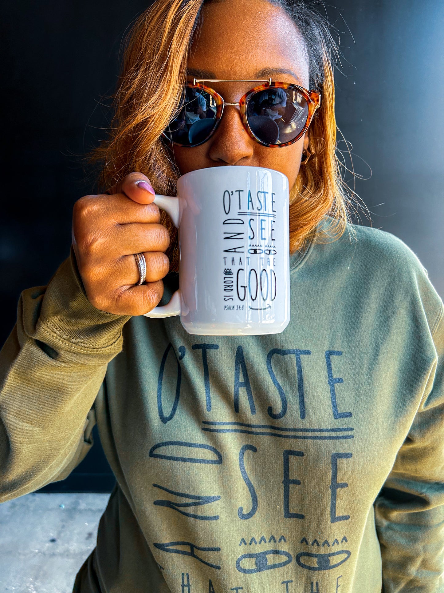Taste & See Adult Box Sweatshirt
