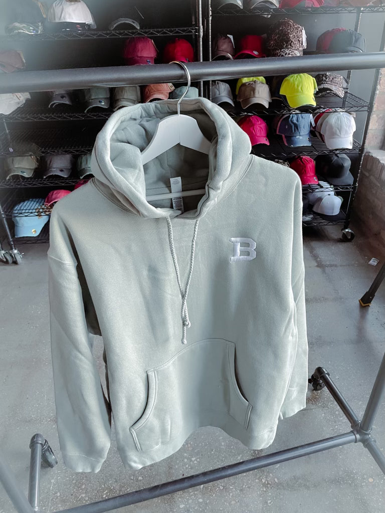 Beacon Threads LOGO Embroidered Adult Heavyweight Box Hoodie