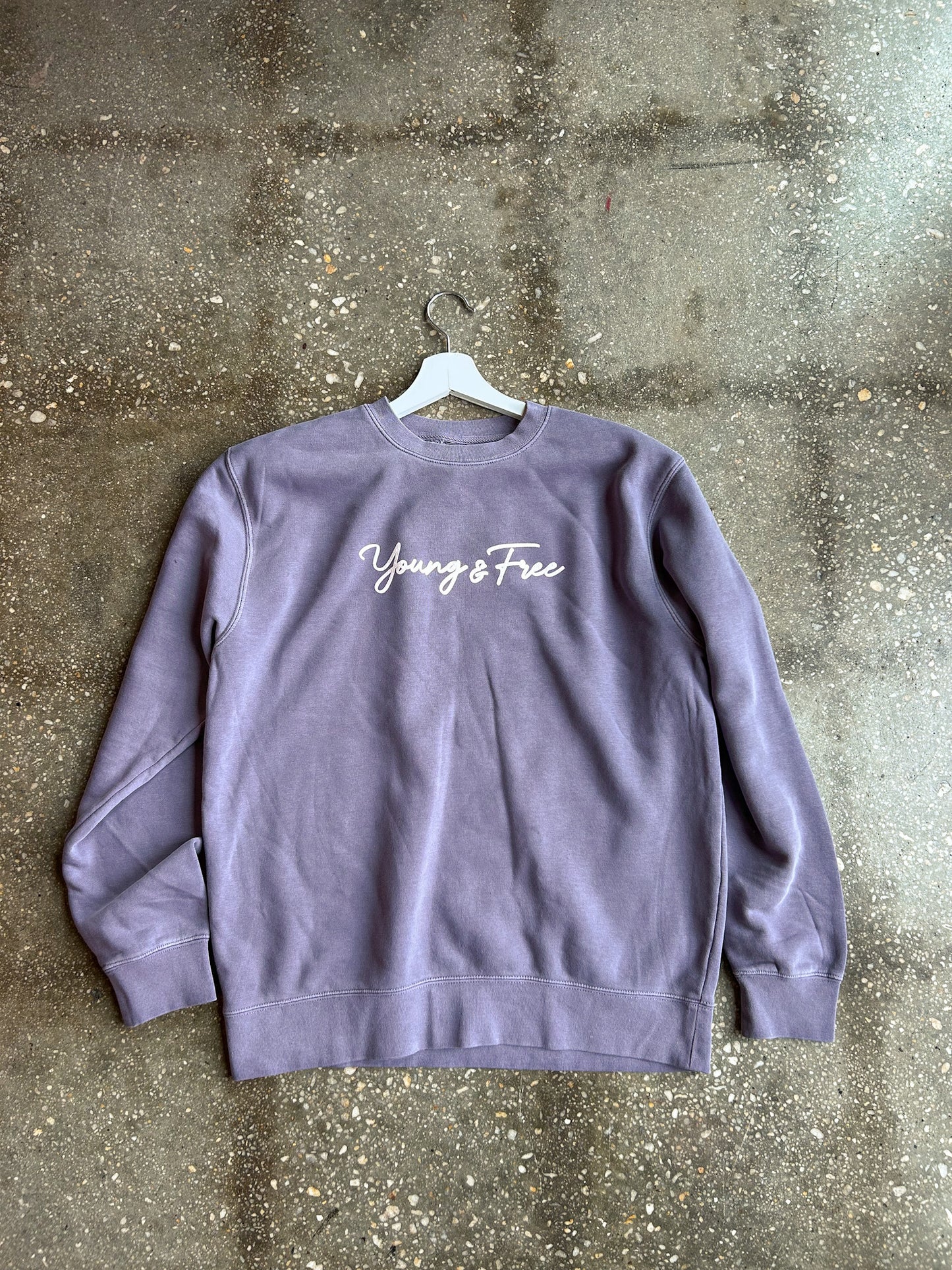 Young & Free Adult Drop Shoulder Sweatshirt