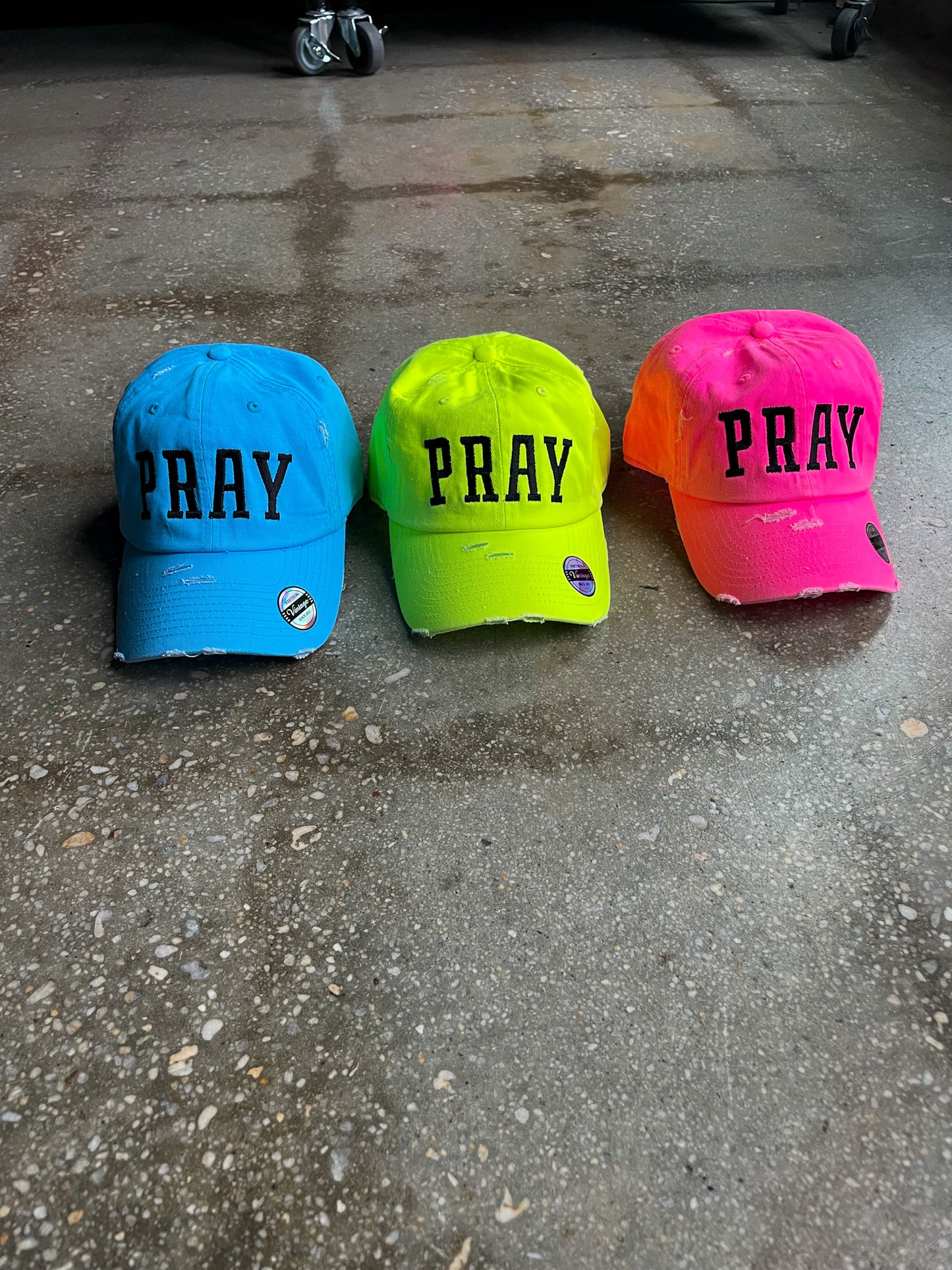 PRAY Hat (Distressed)