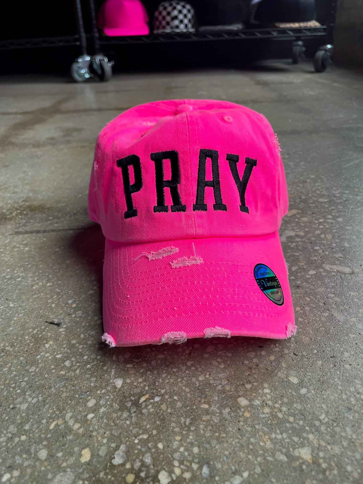 PRAY Hat (Distressed)