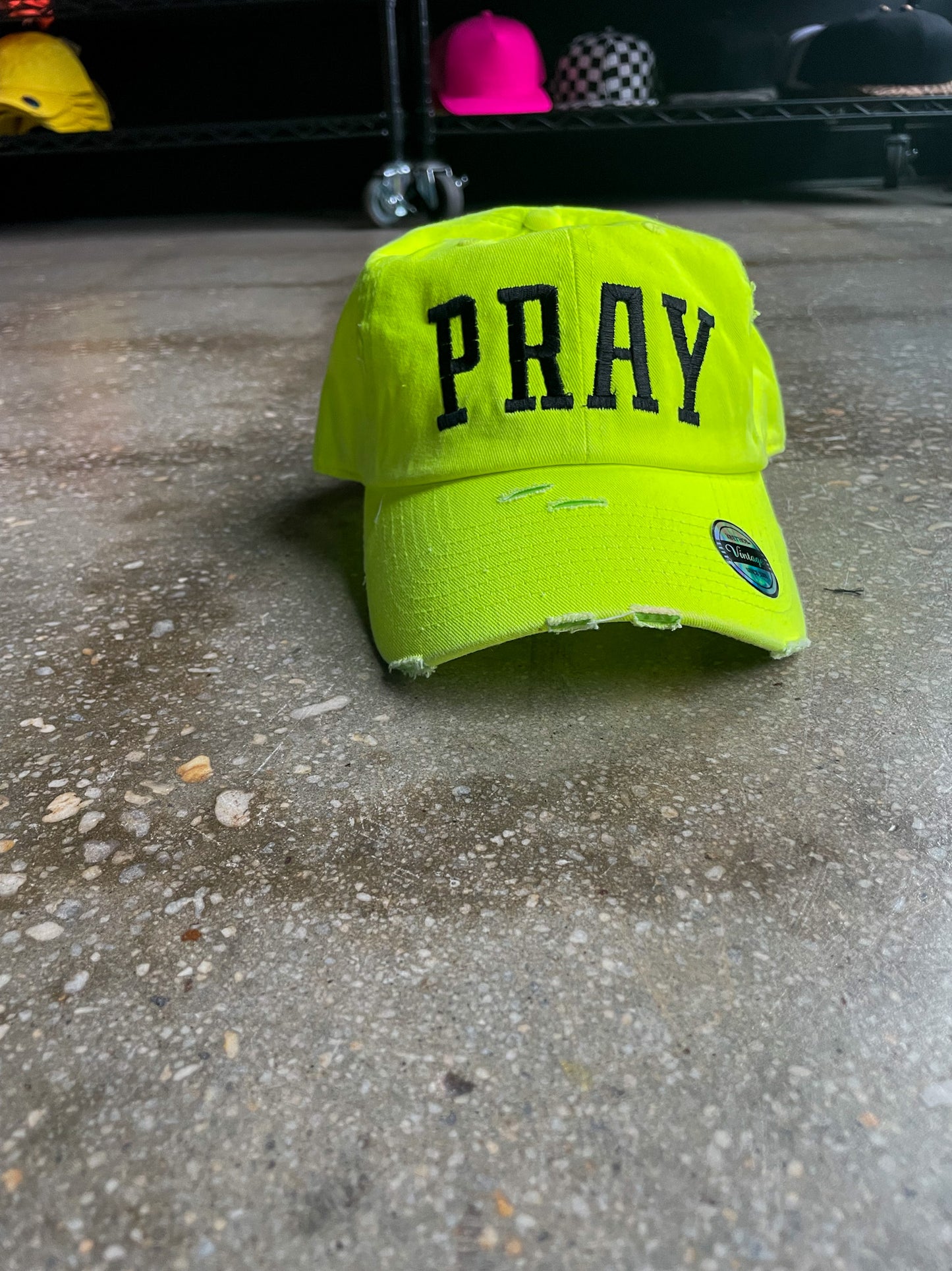 PRAY Hat (Distressed)