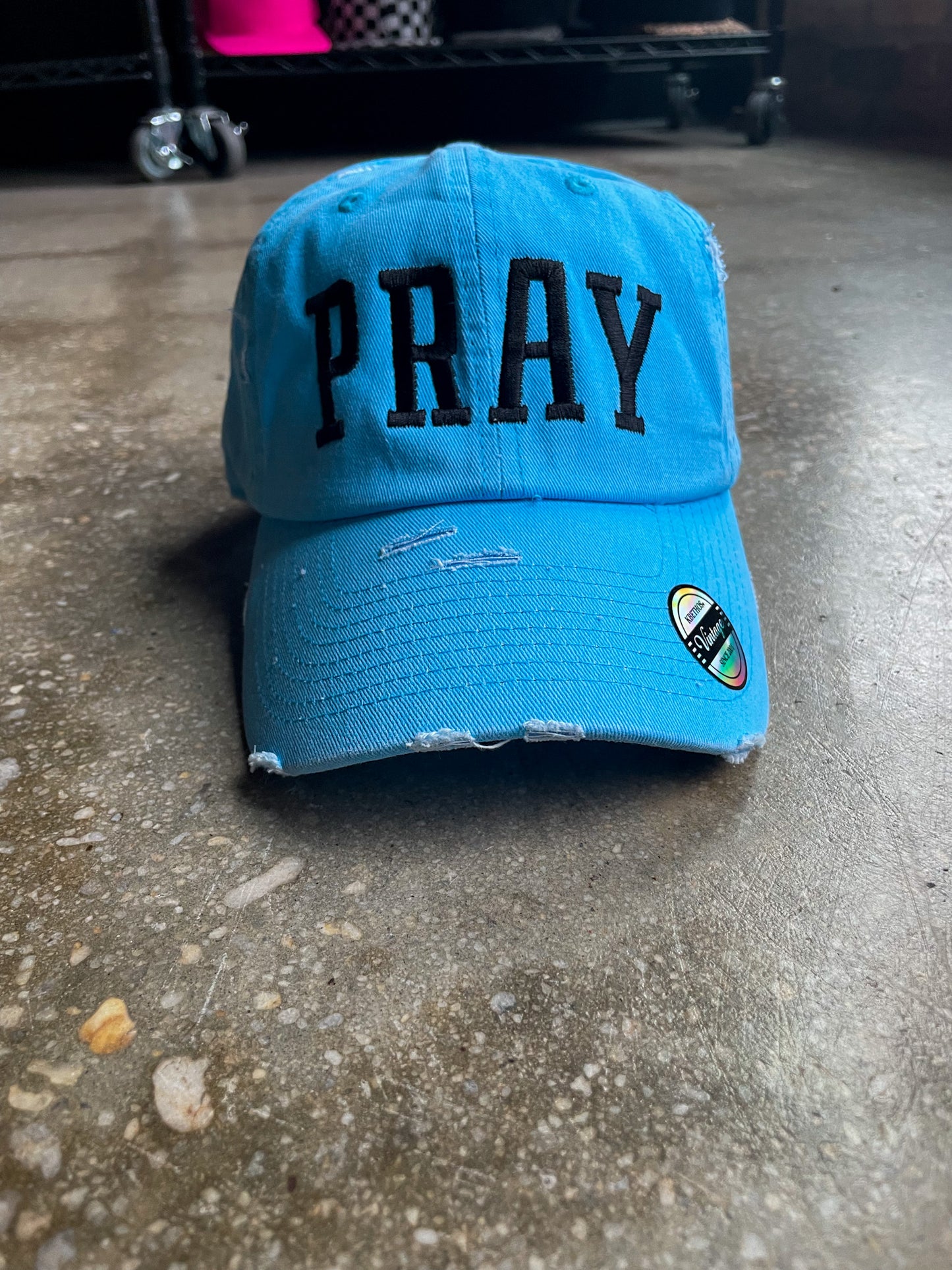 PRAY Hat (Distressed)