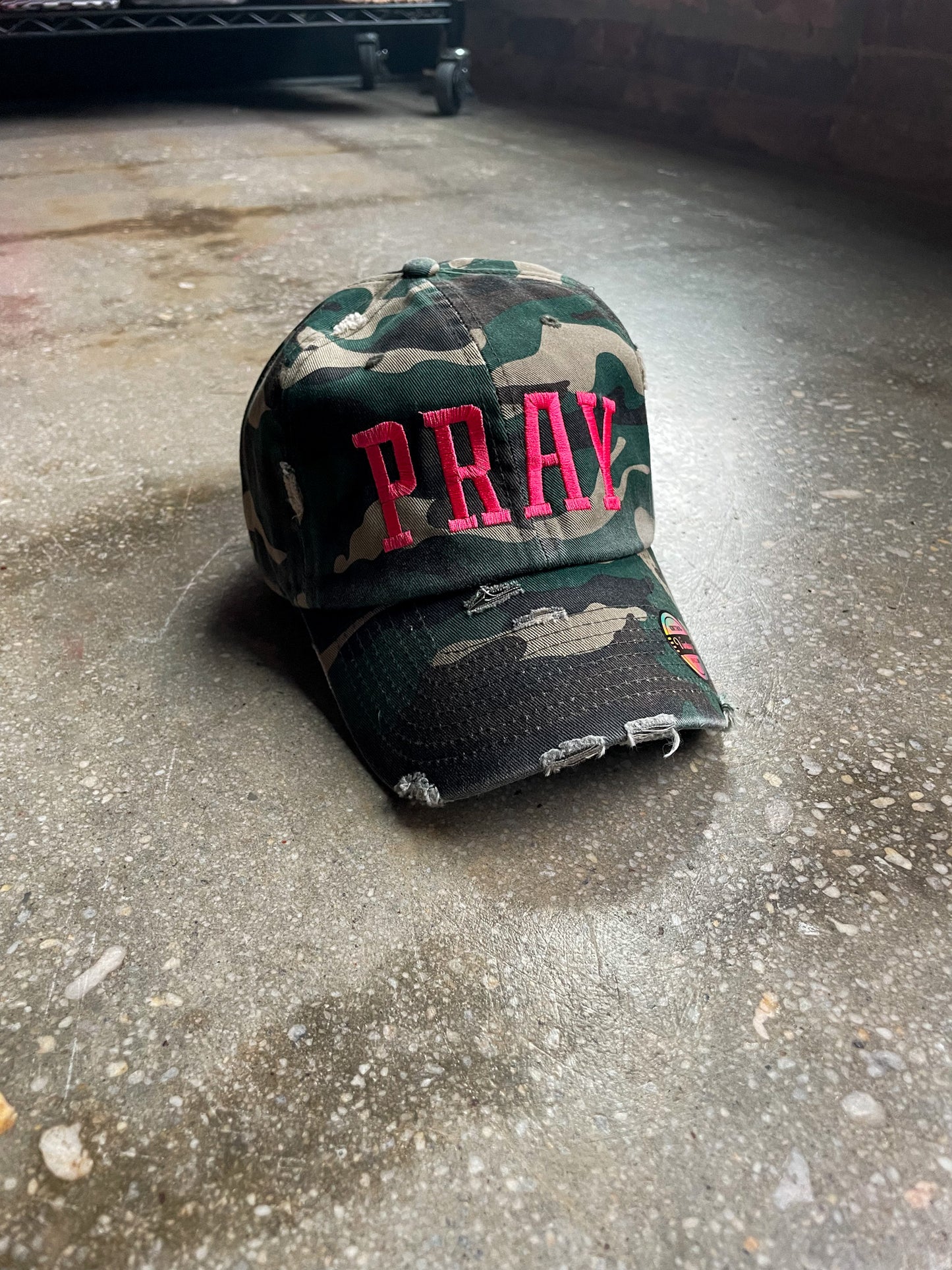 PRAY Hat (Distressed)