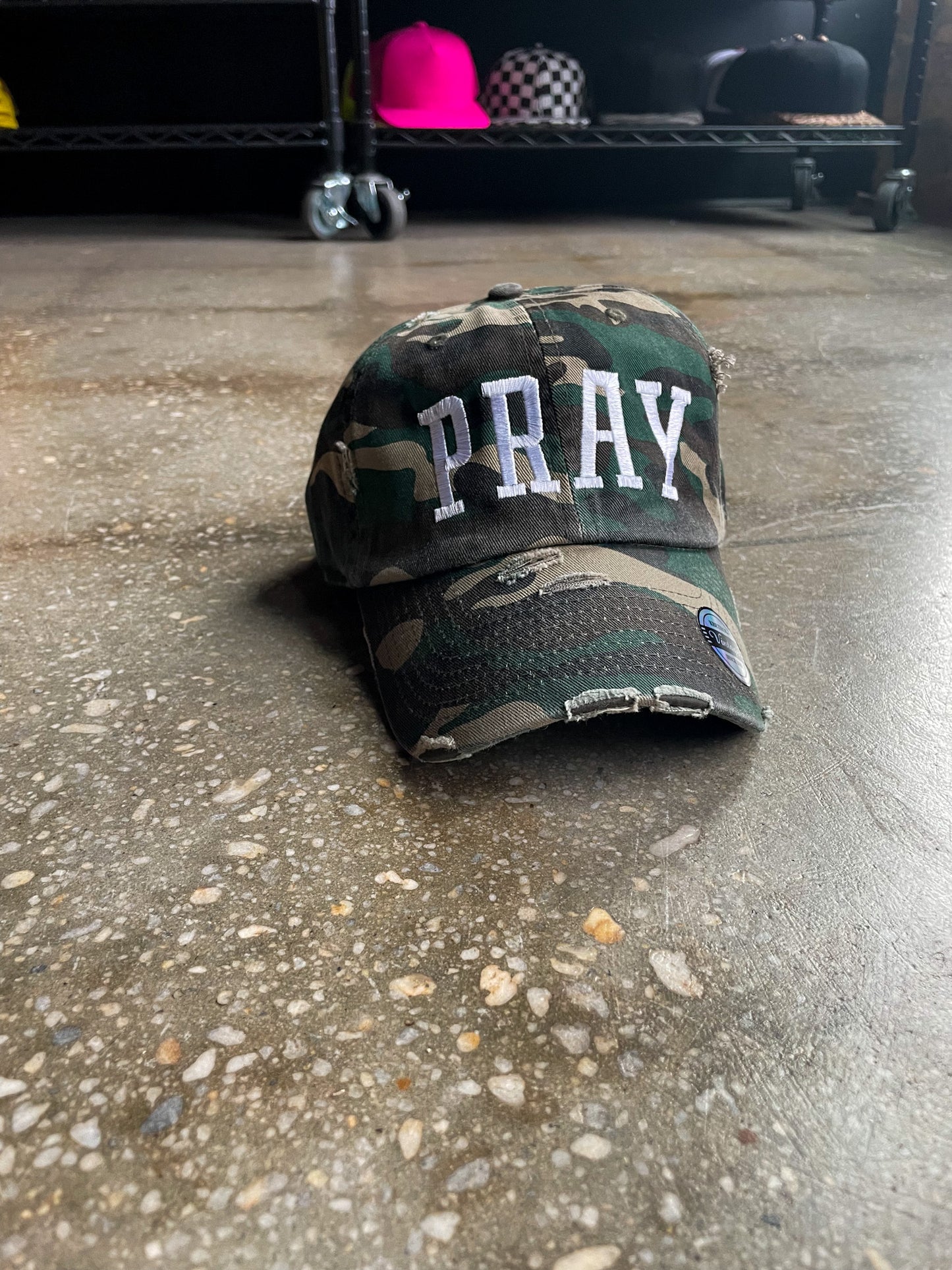 PRAY Hat (Distressed)