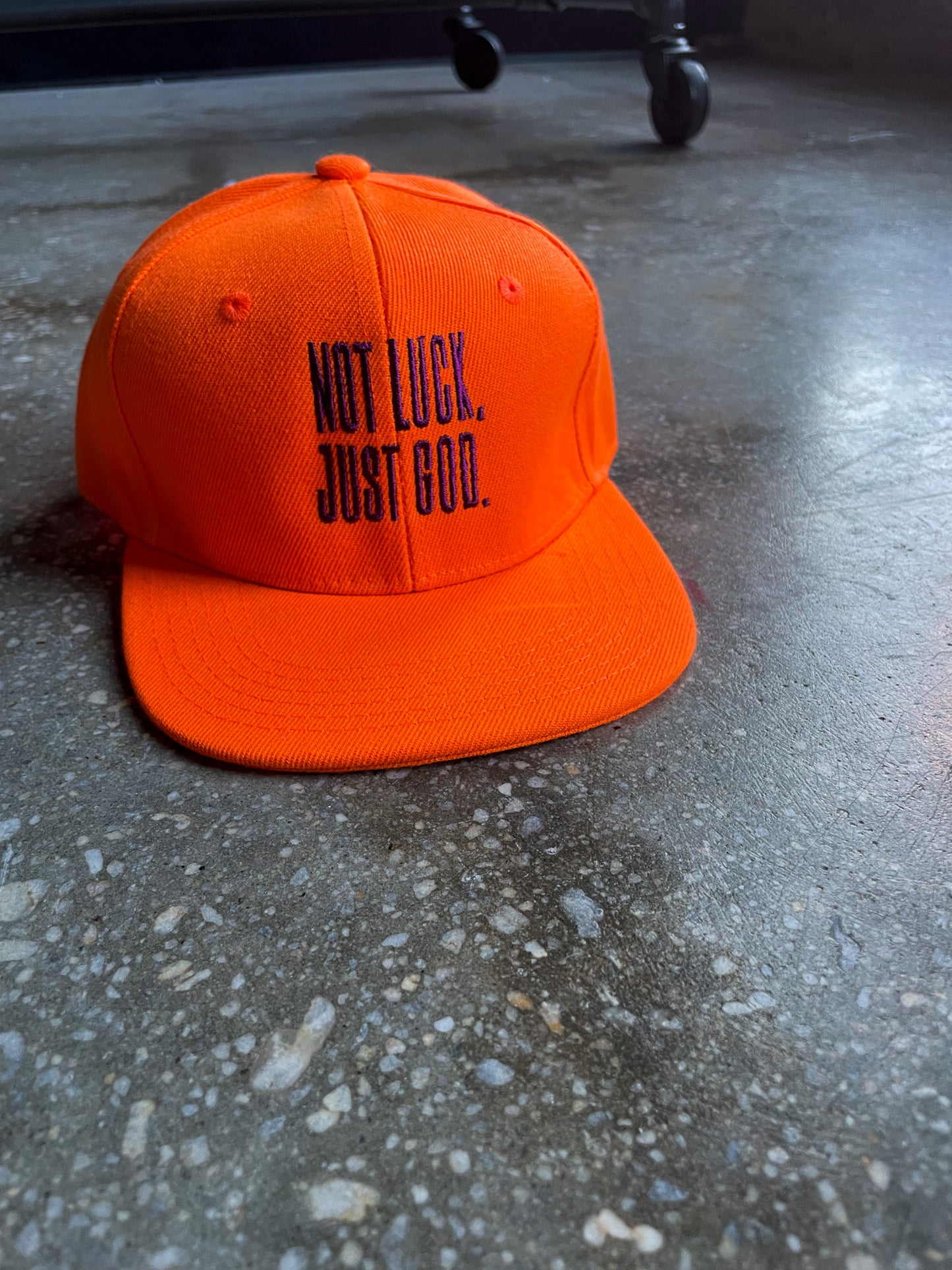 Not Luck, Just God Kids Snapback