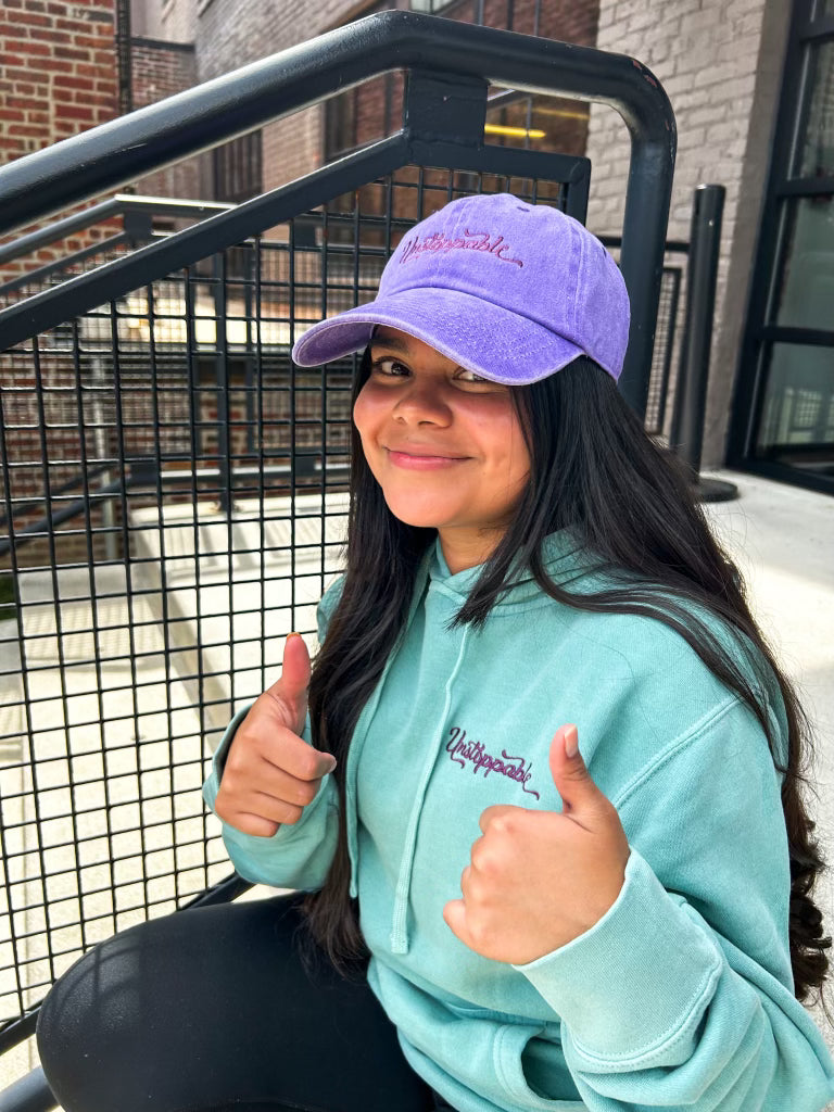 Unstoppable Embroidered Adult Box Hoodie