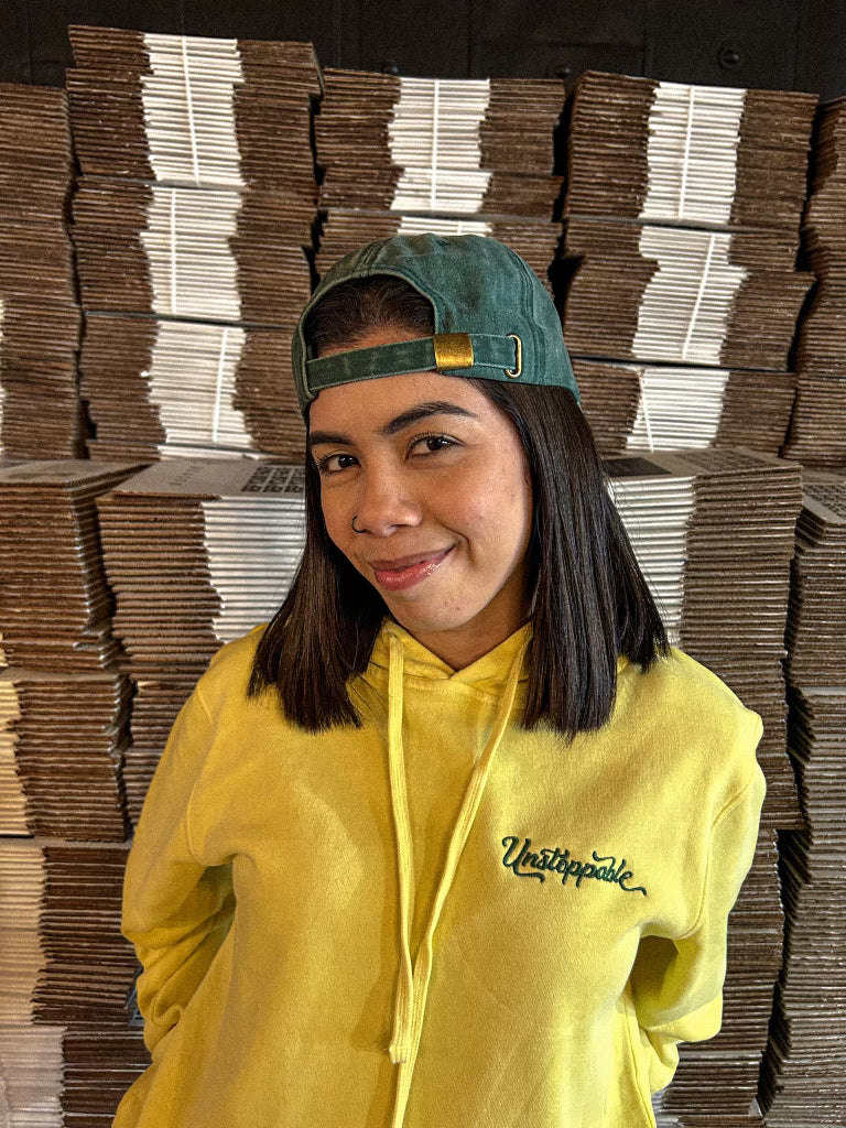 Unstoppable Embroidered Adult Box Hoodie
