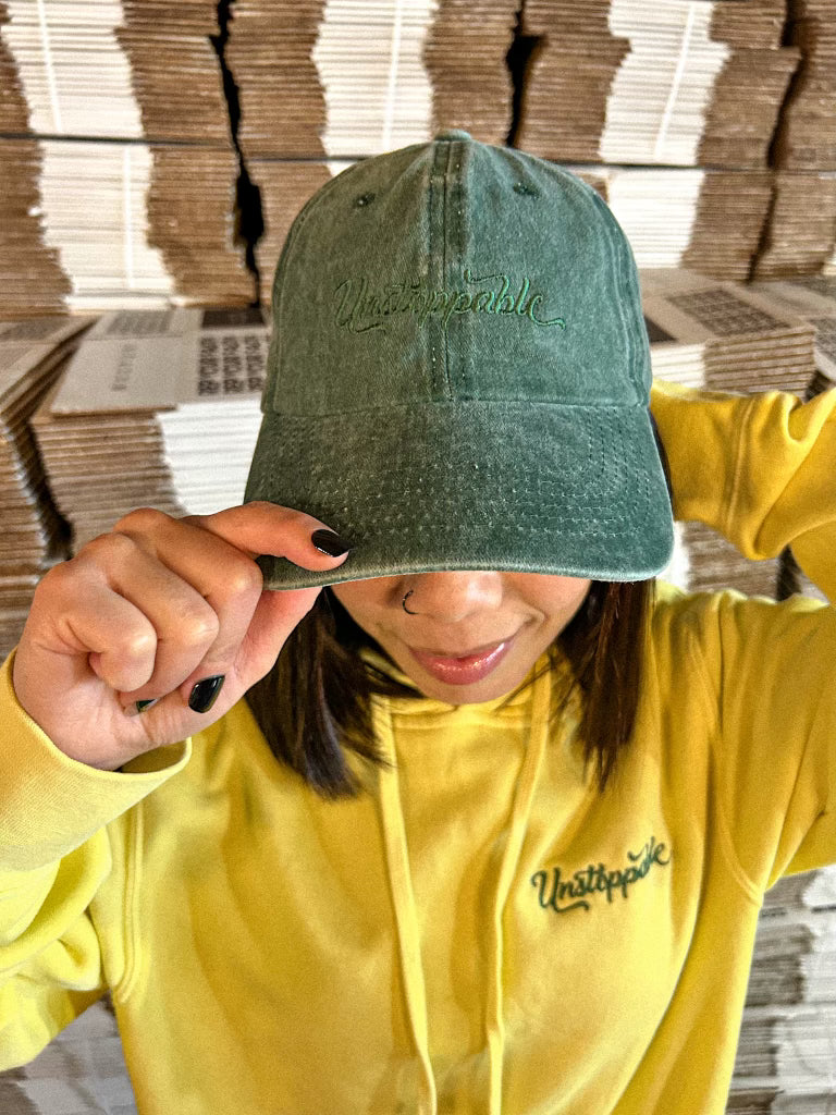 Unstoppable Embroidered Adult Box Hoodie