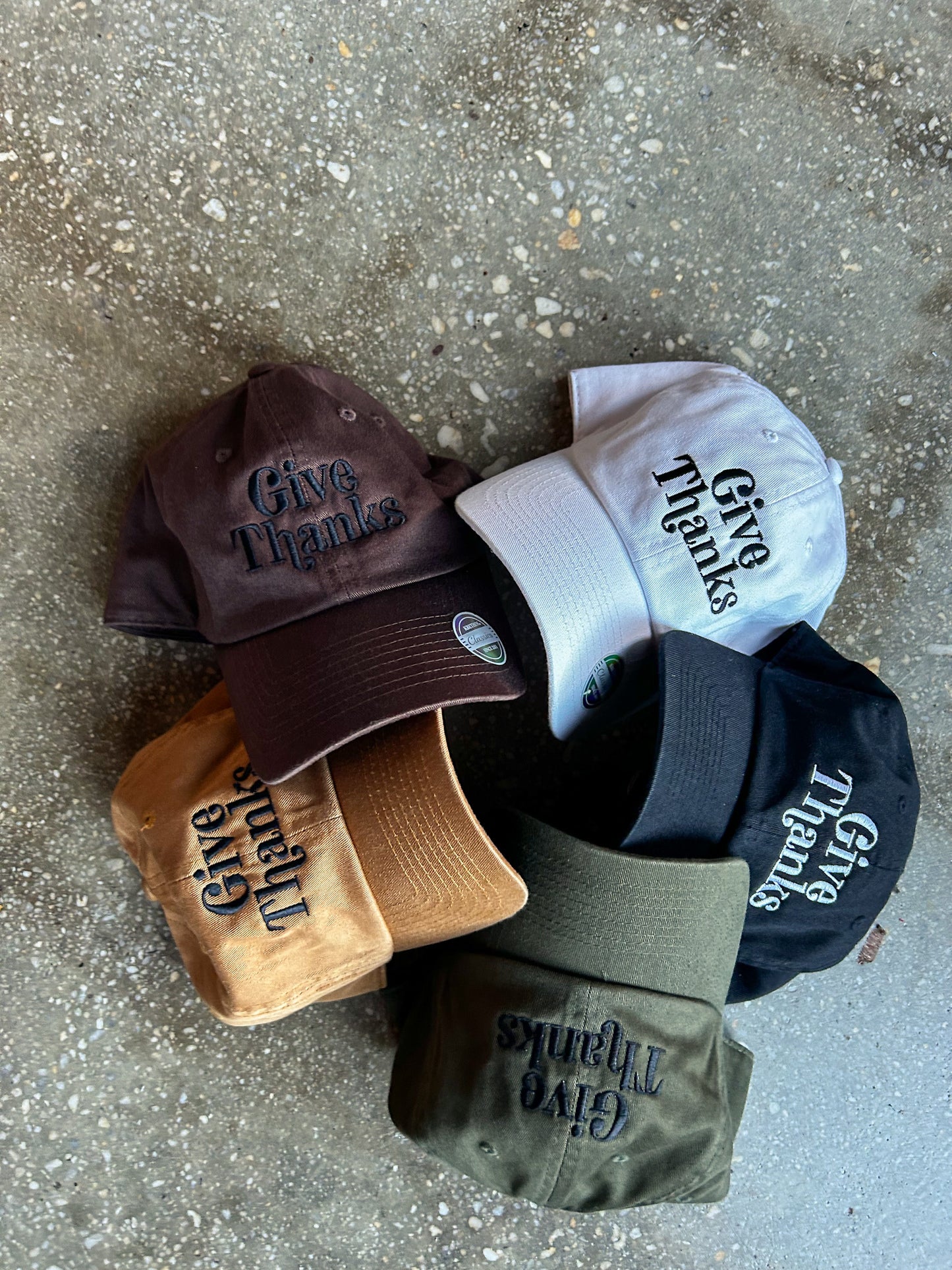 Give Thanks Adult Hat (Non-Distressed)