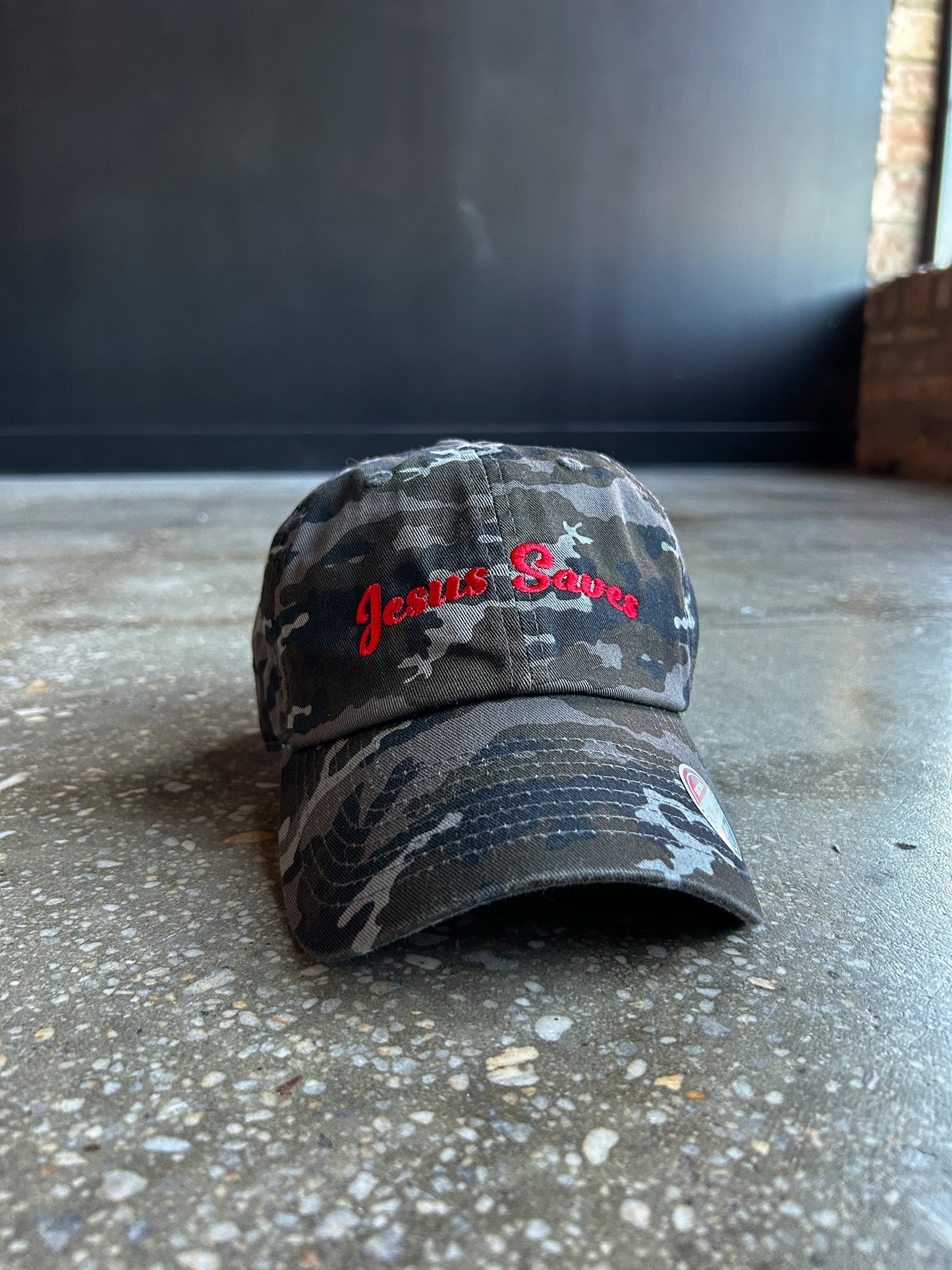 Jesus Saves Adult Hat (Non-Distressed)