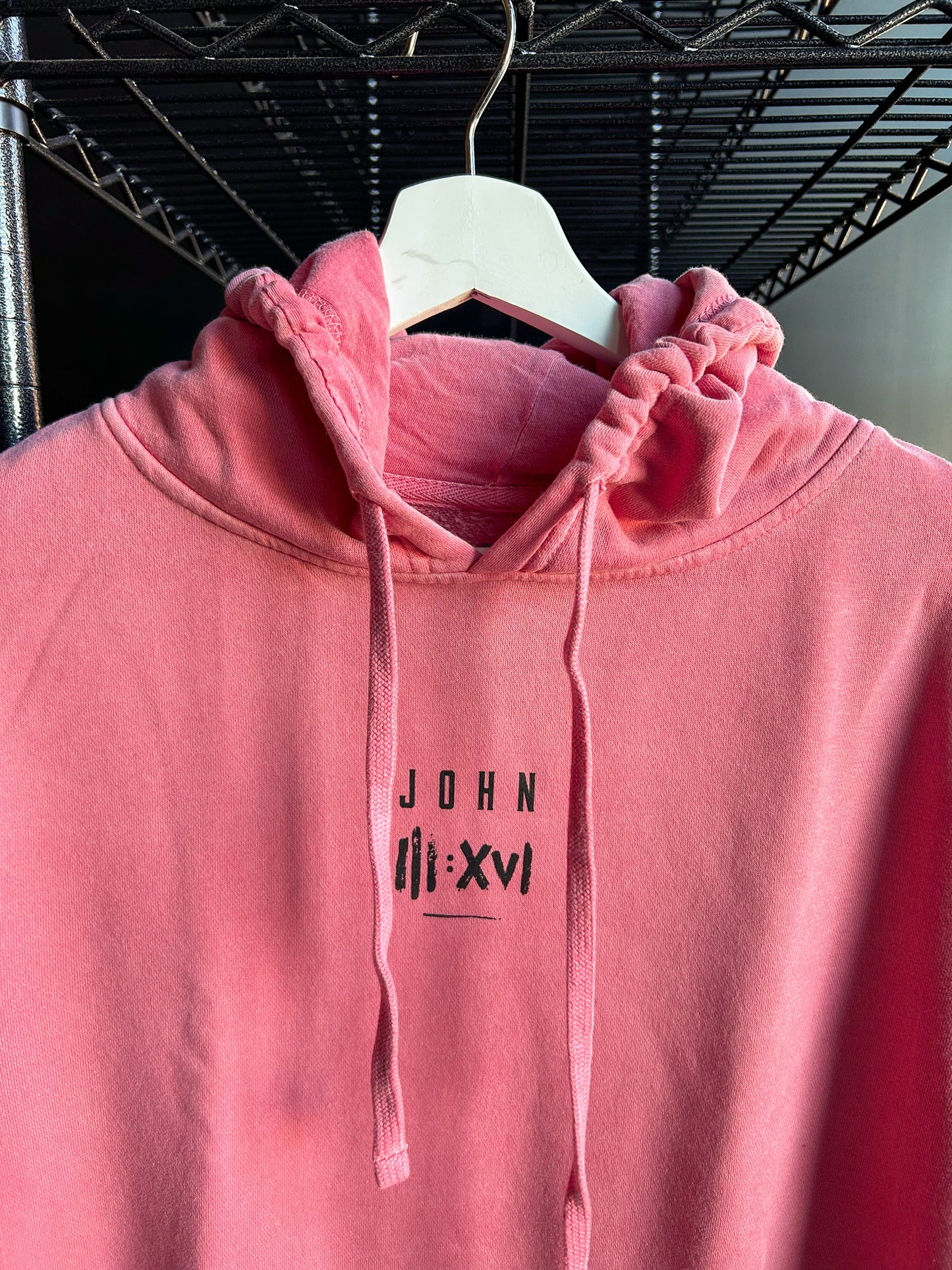 John 3:16 Adult Box Hoodie