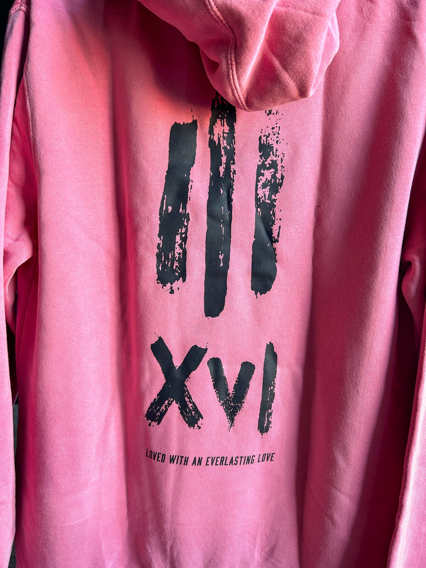 John 3:16 Adult Box Hoodie