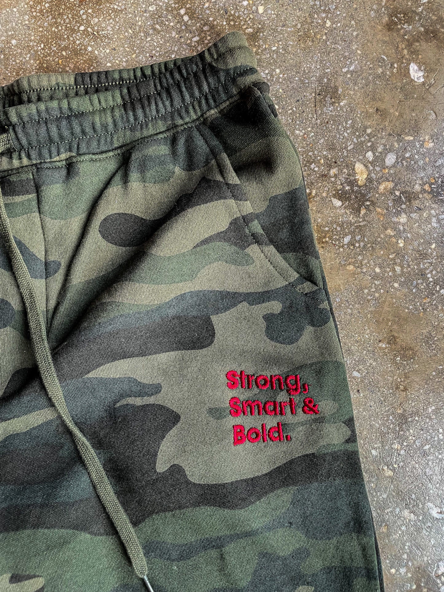 Strong, Smart & Bold Embroidered Adult/Unisex Sweatpants
