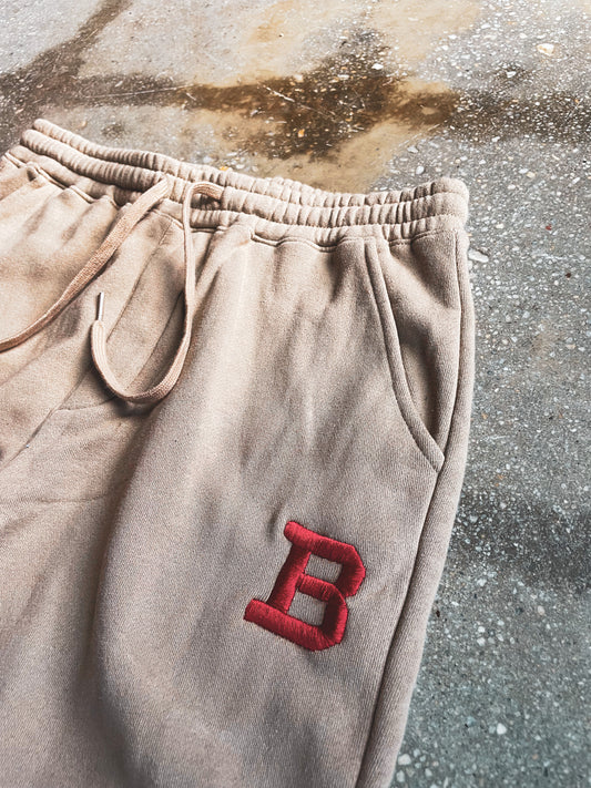 Large "B" Logo Embroidered Adult/Unisex Sweatpants