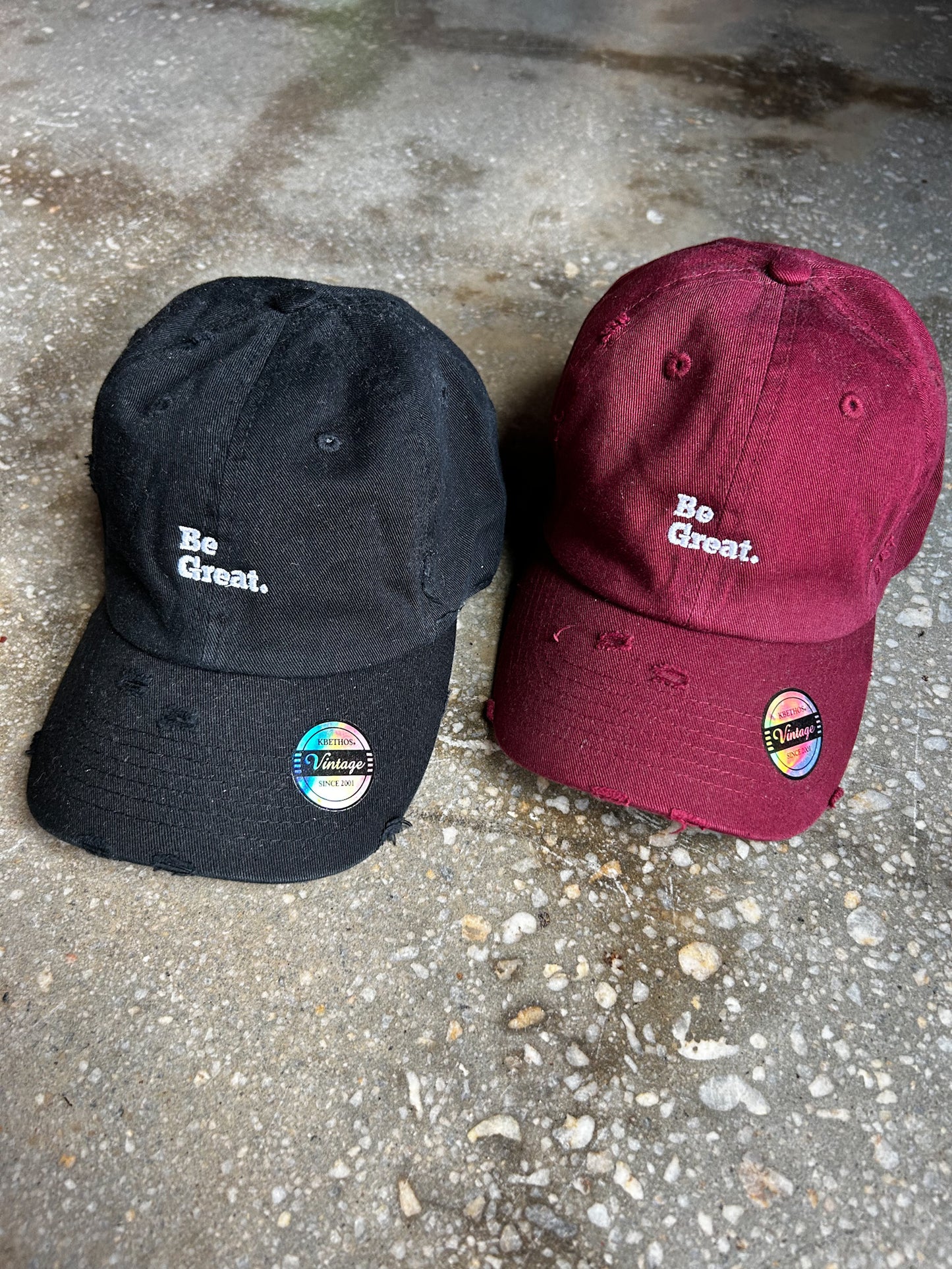 Be Great Kid's Distressed Hat