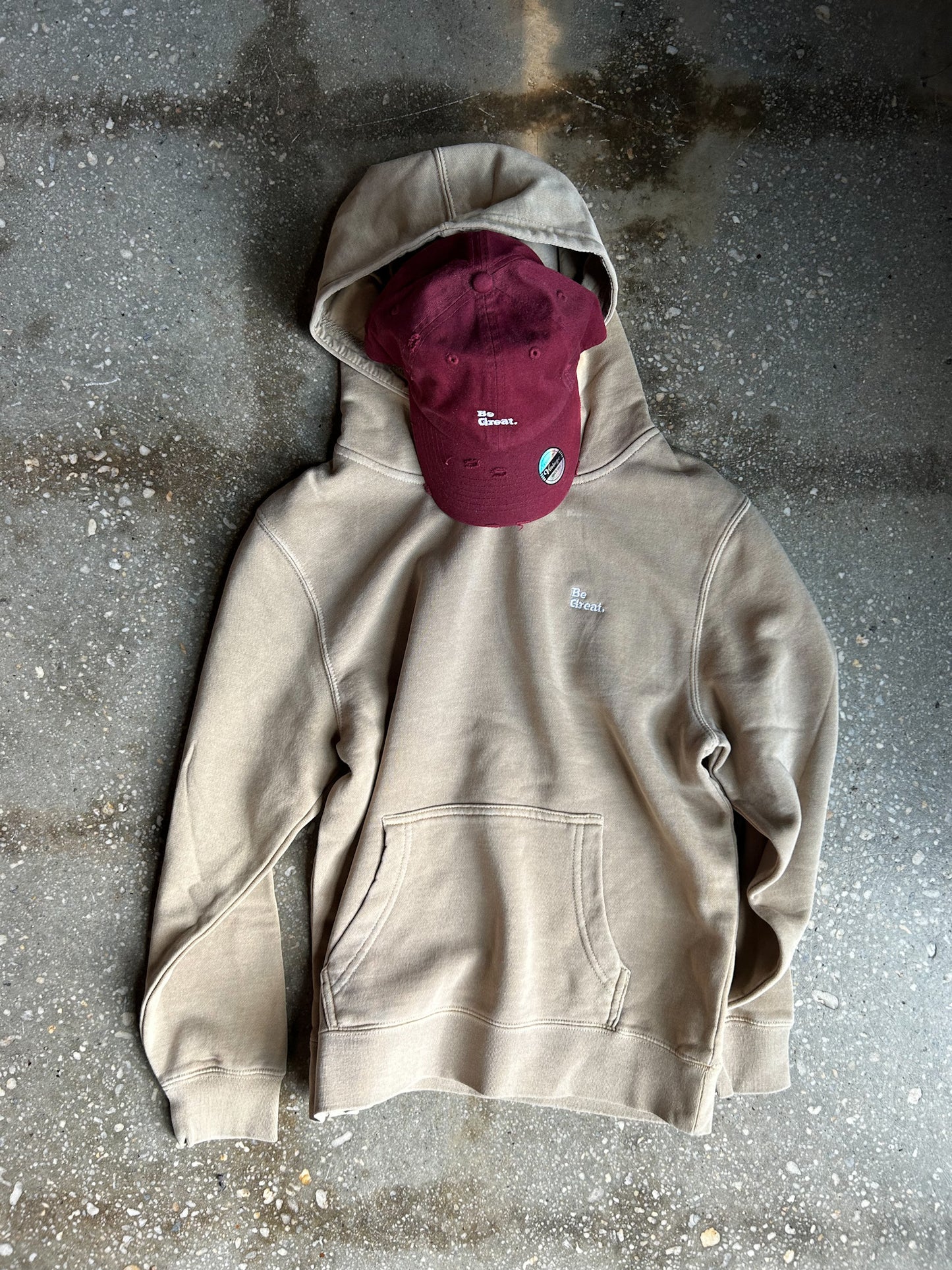 Be Great Kids Embroidered Hoodie