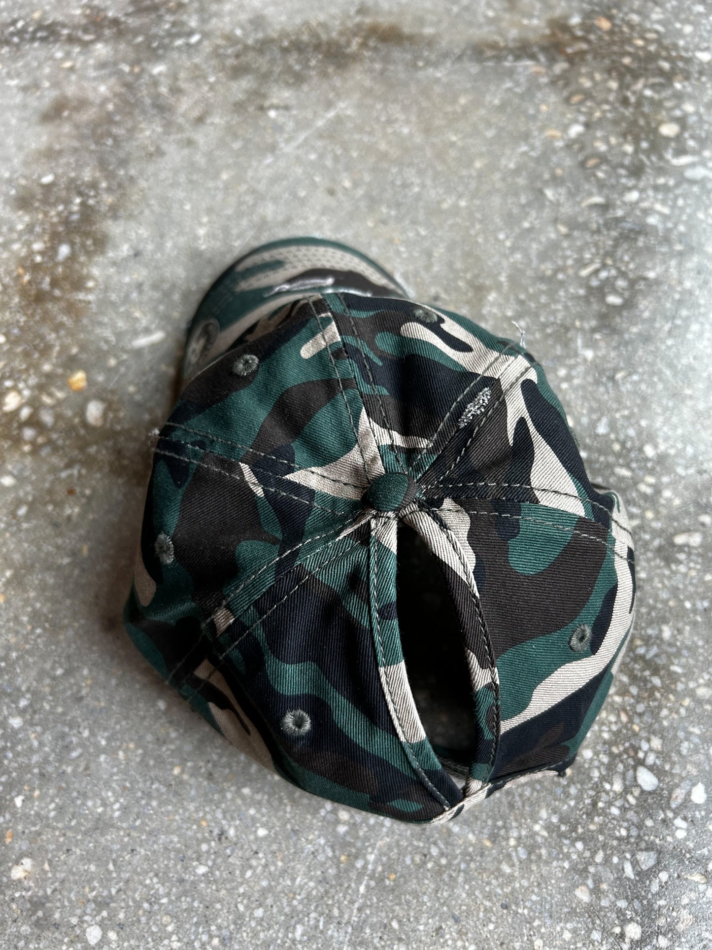 Strong, Smart & Bold Distressed Hat (Ponytail)
