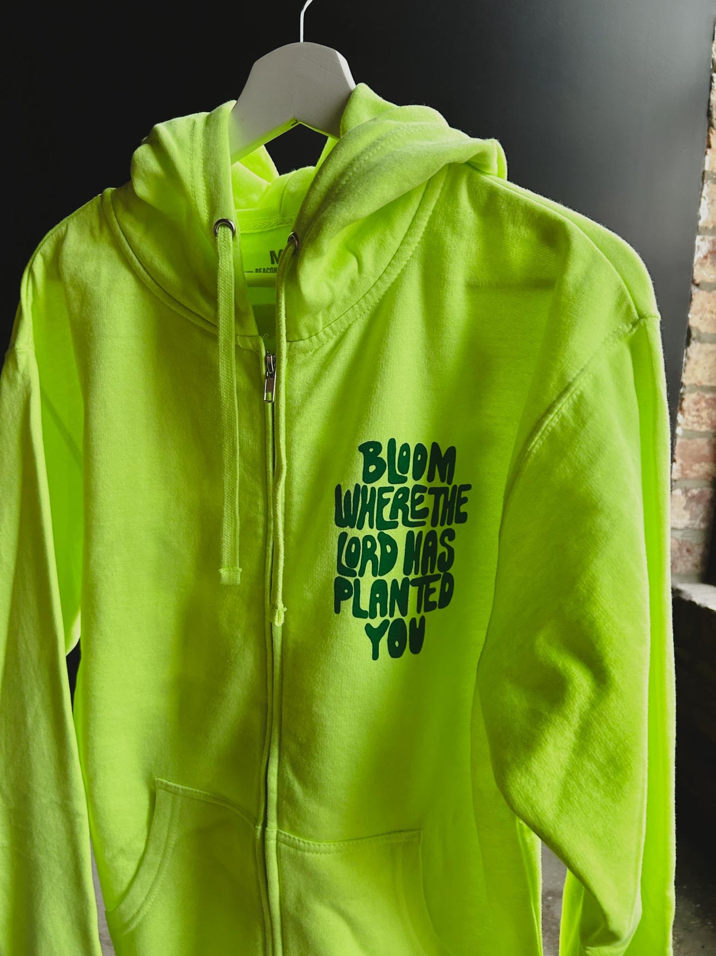 Bloom Adult Full-Zip Box Hoodie