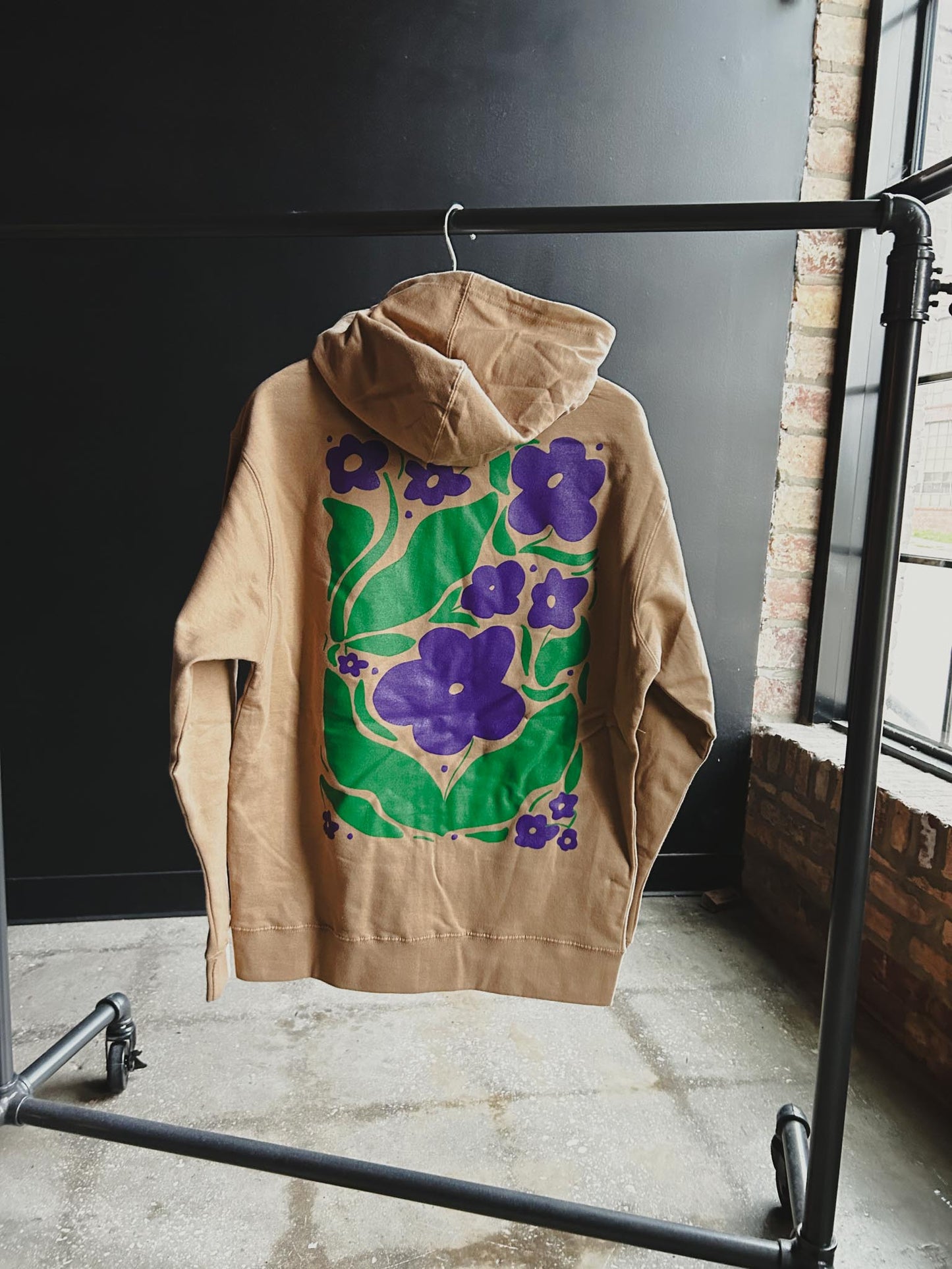 Bloom Adult Full-Zip Box Hoodie