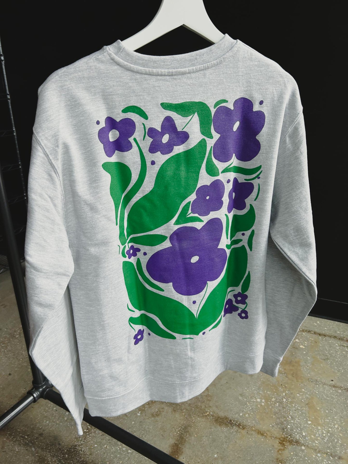 Bloom Adult Drop Shoulder Sweatshirt