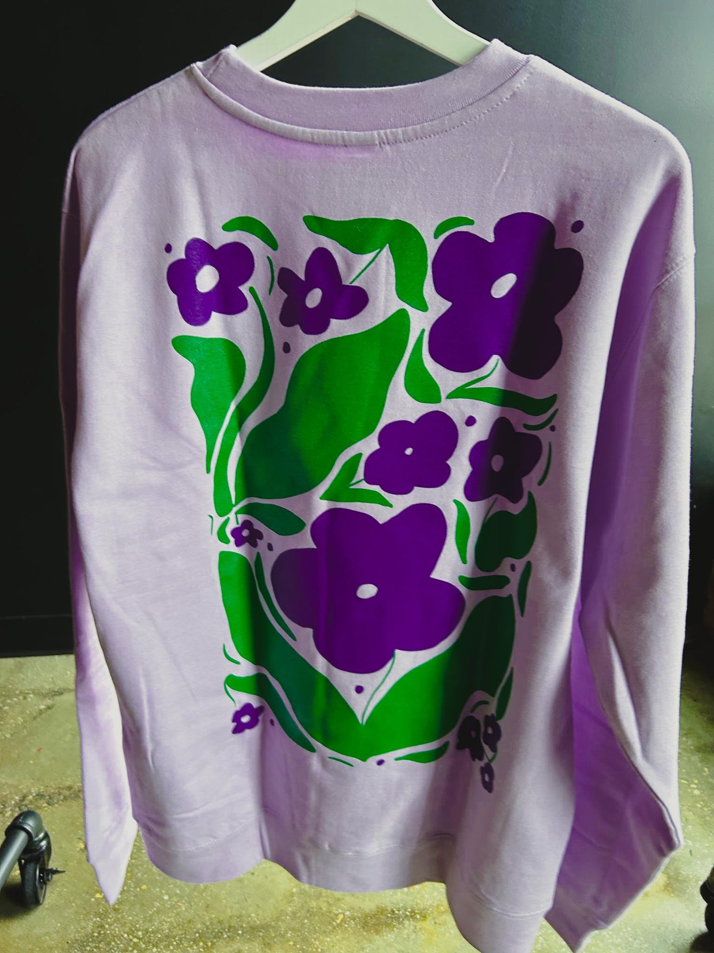 Bloom Adult Drop Shoulder Sweatshirt