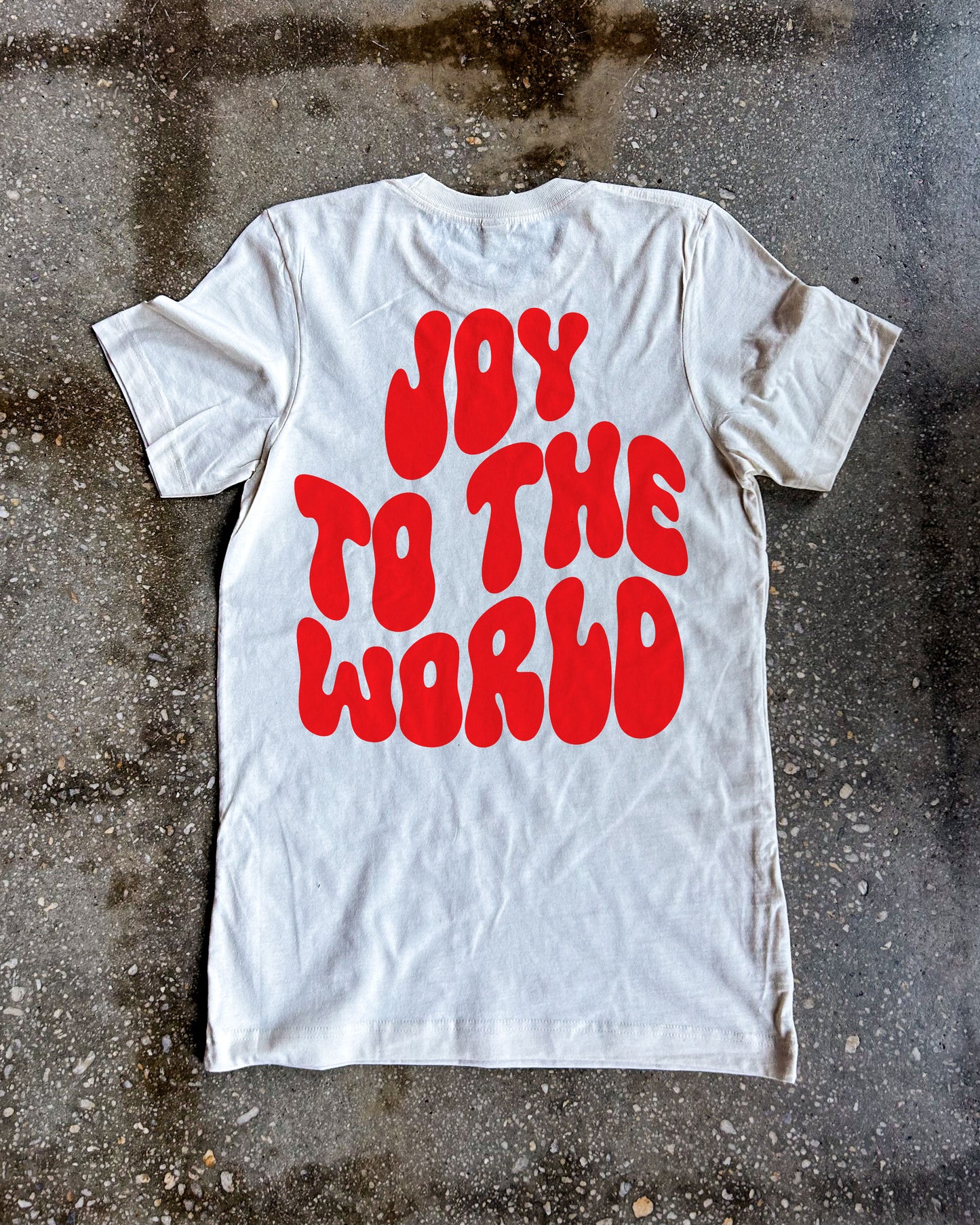 Joy to the World Adult Box T-Shirt