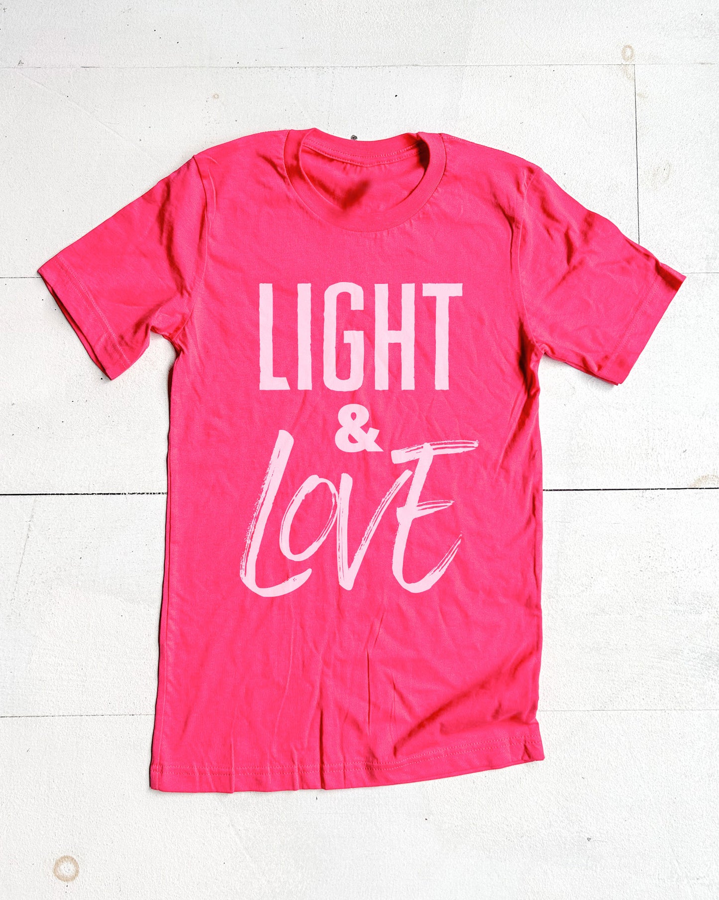 Light & Love Adult Box T-Shirt