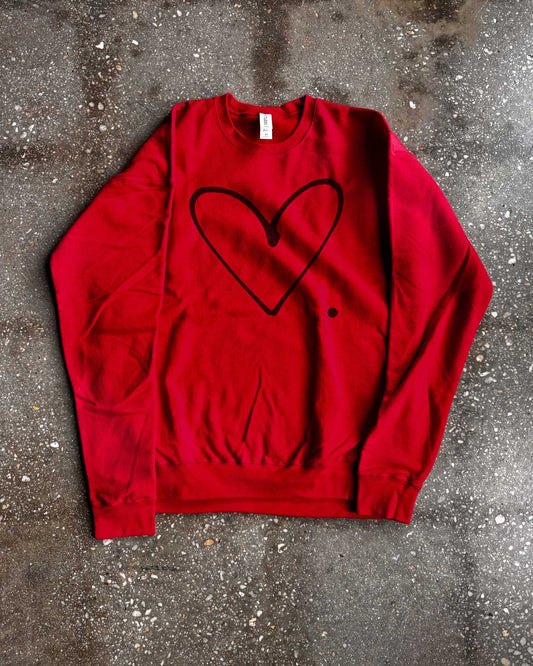 Love Period Adult Drop Shoulder Sweatshirt