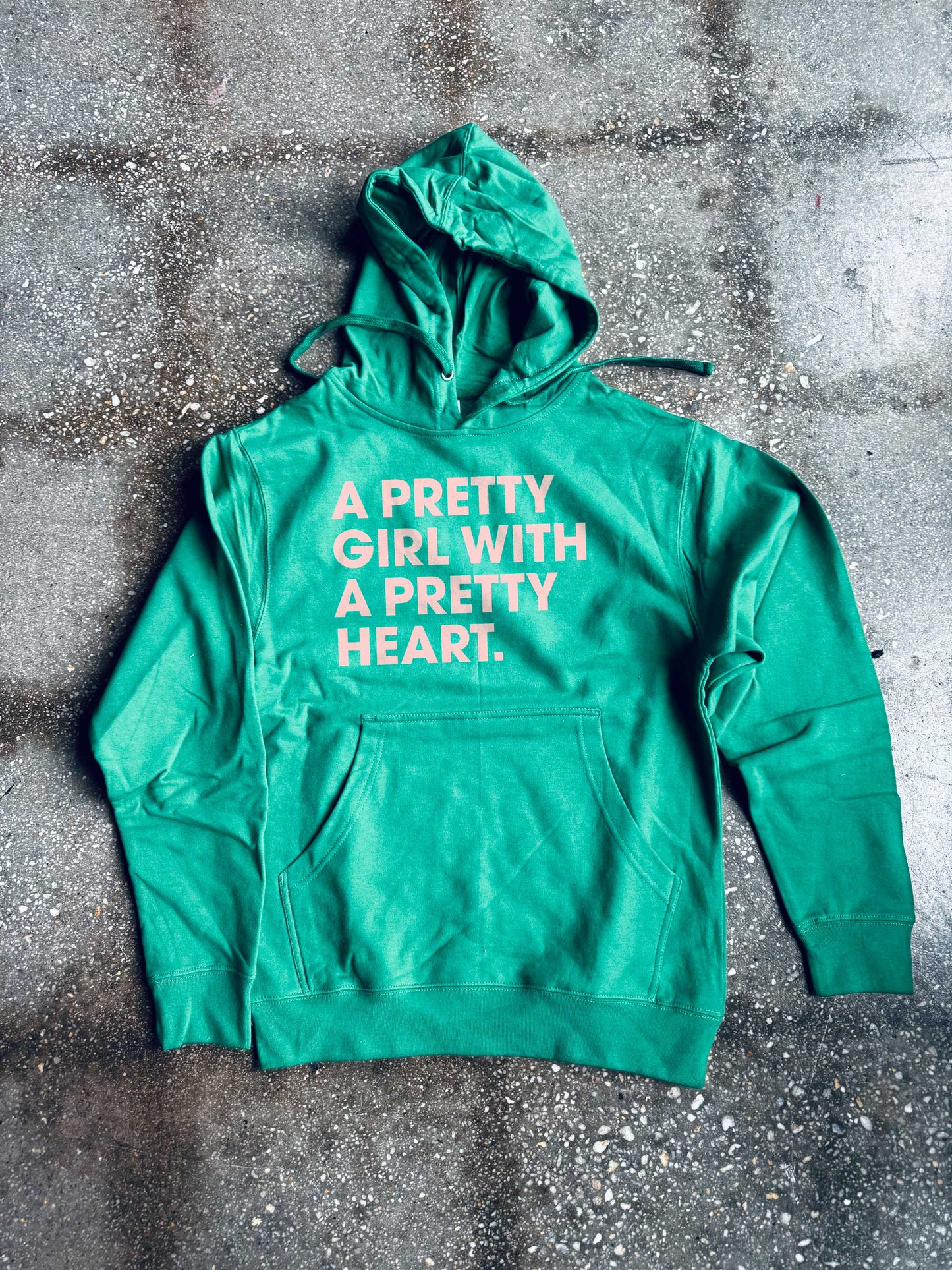 Pretty Girl, Pretty Heart Adult Box Hoodie