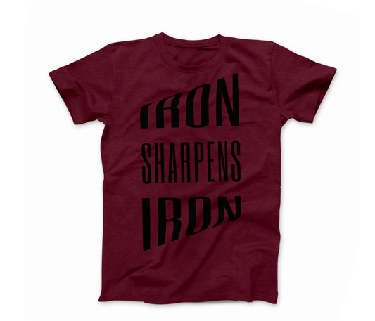 (CLEARANCE) Iron Sharpens Iron Adult T Shirt