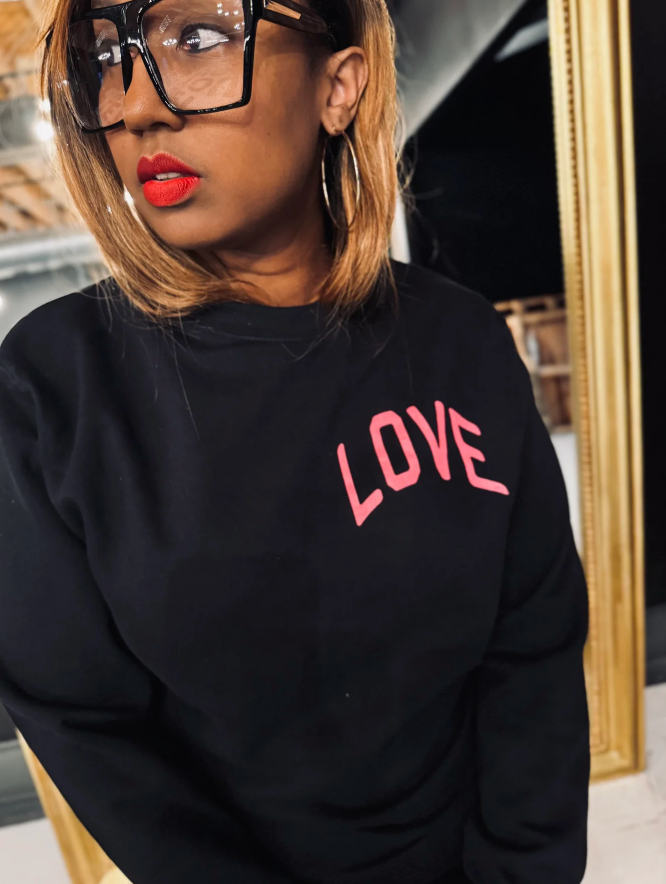 (CLEARANCE) No Greater Love Adult Sweatshirt