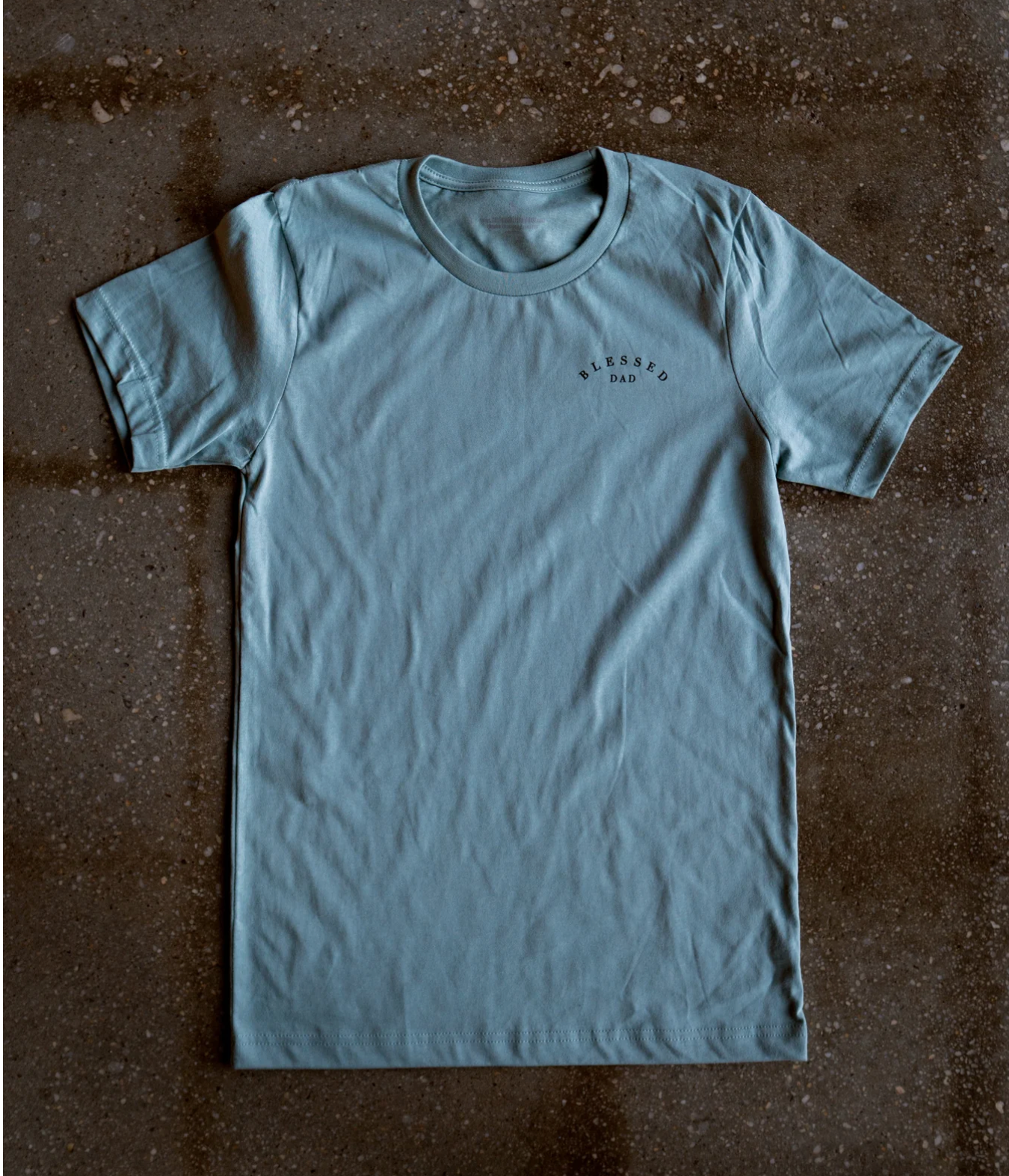 (CLEARANCE) Blessed Dad Pocket Adult T Shirt