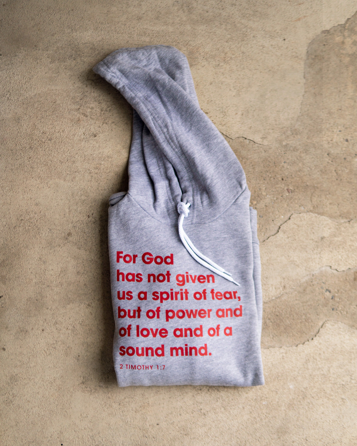 2 Timothy Adult Sponge Fleece Hoodie