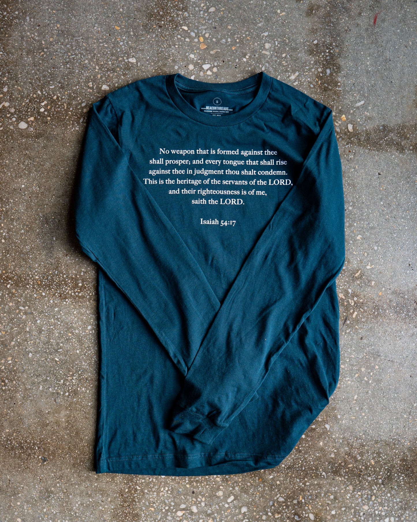Isaiah 54:17 Adult Long-sleeve Shirt