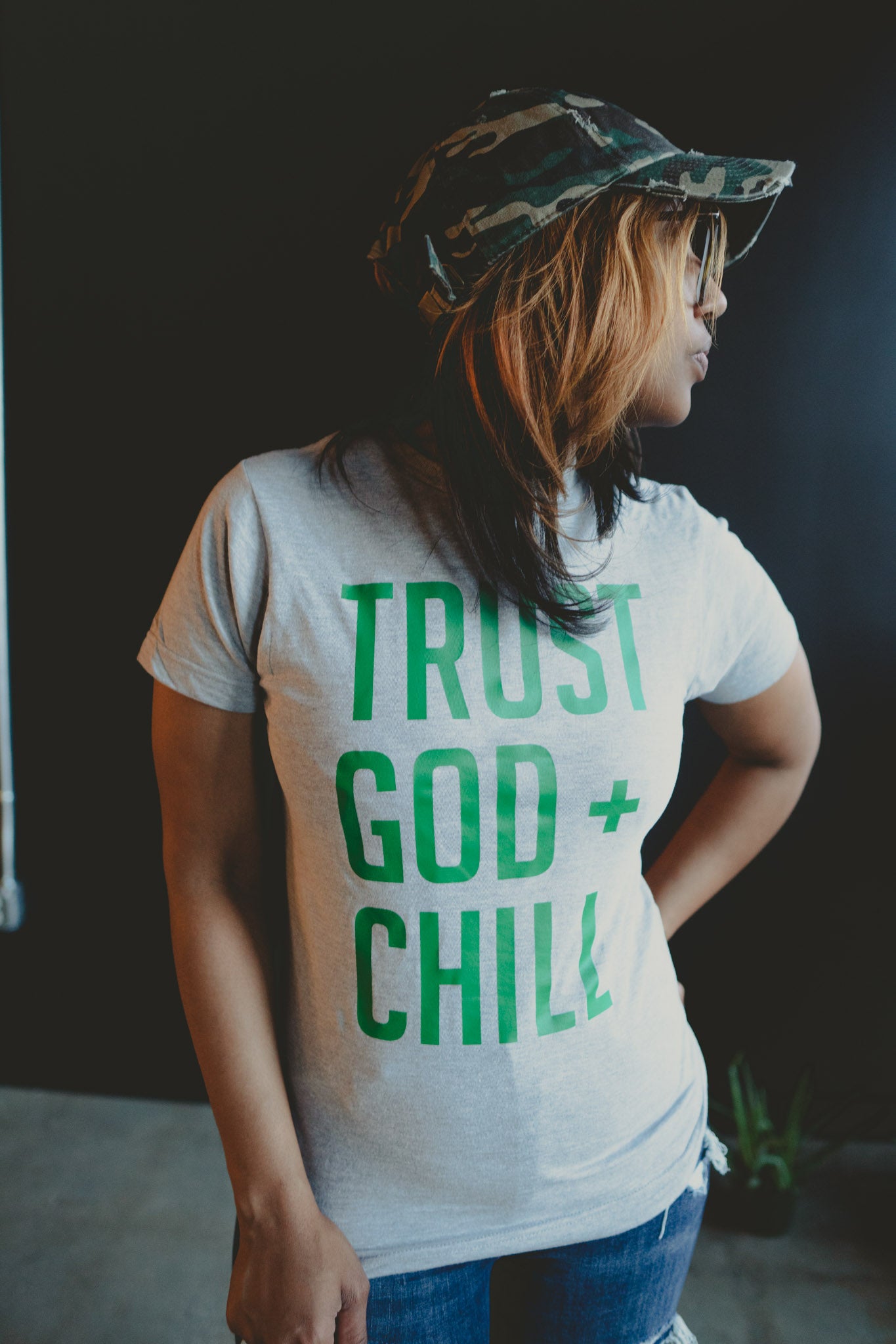Trust God + Chill Adult Box T-Shirt