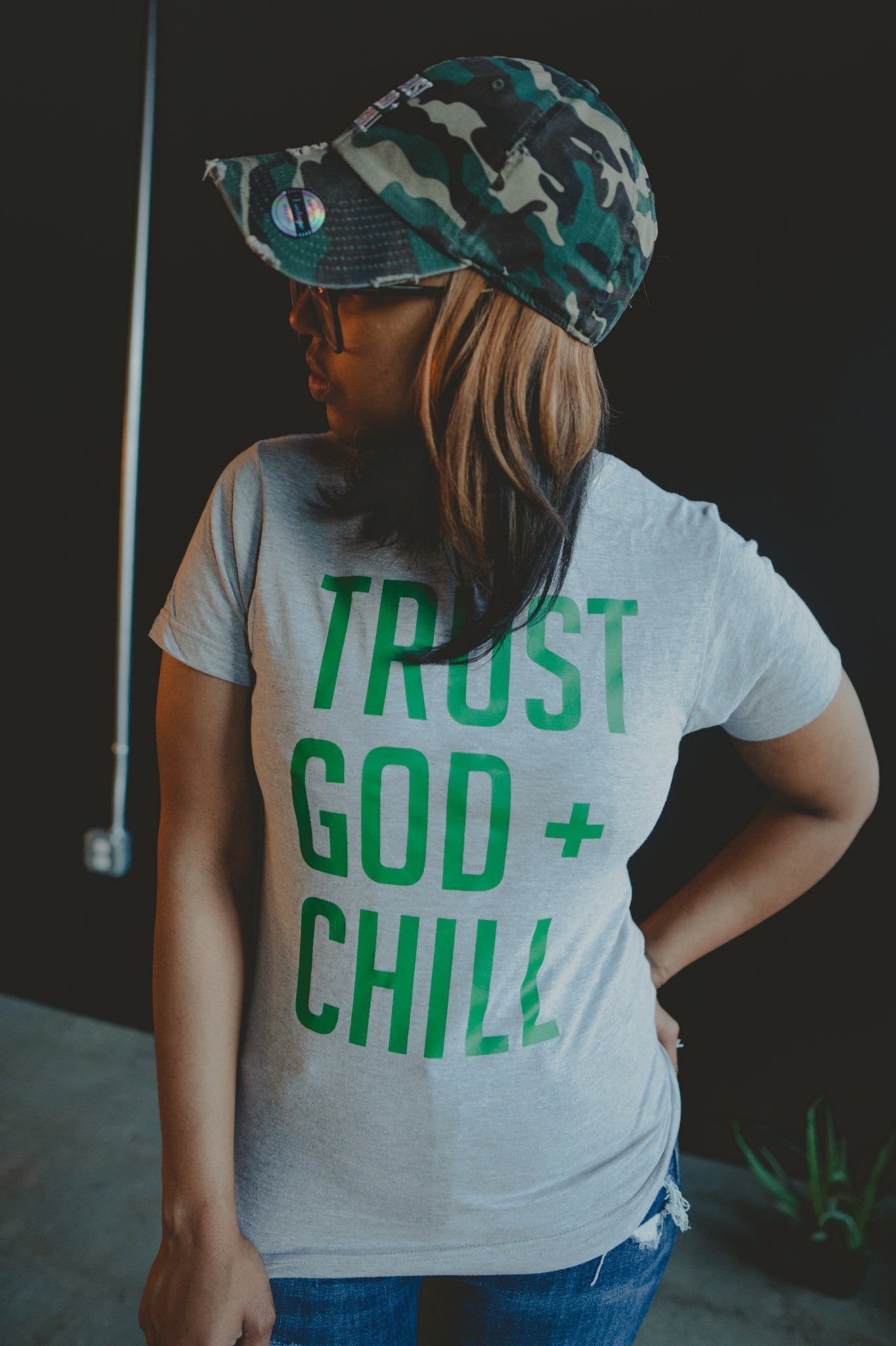Trust God + Chill Adult Box T-Shirt