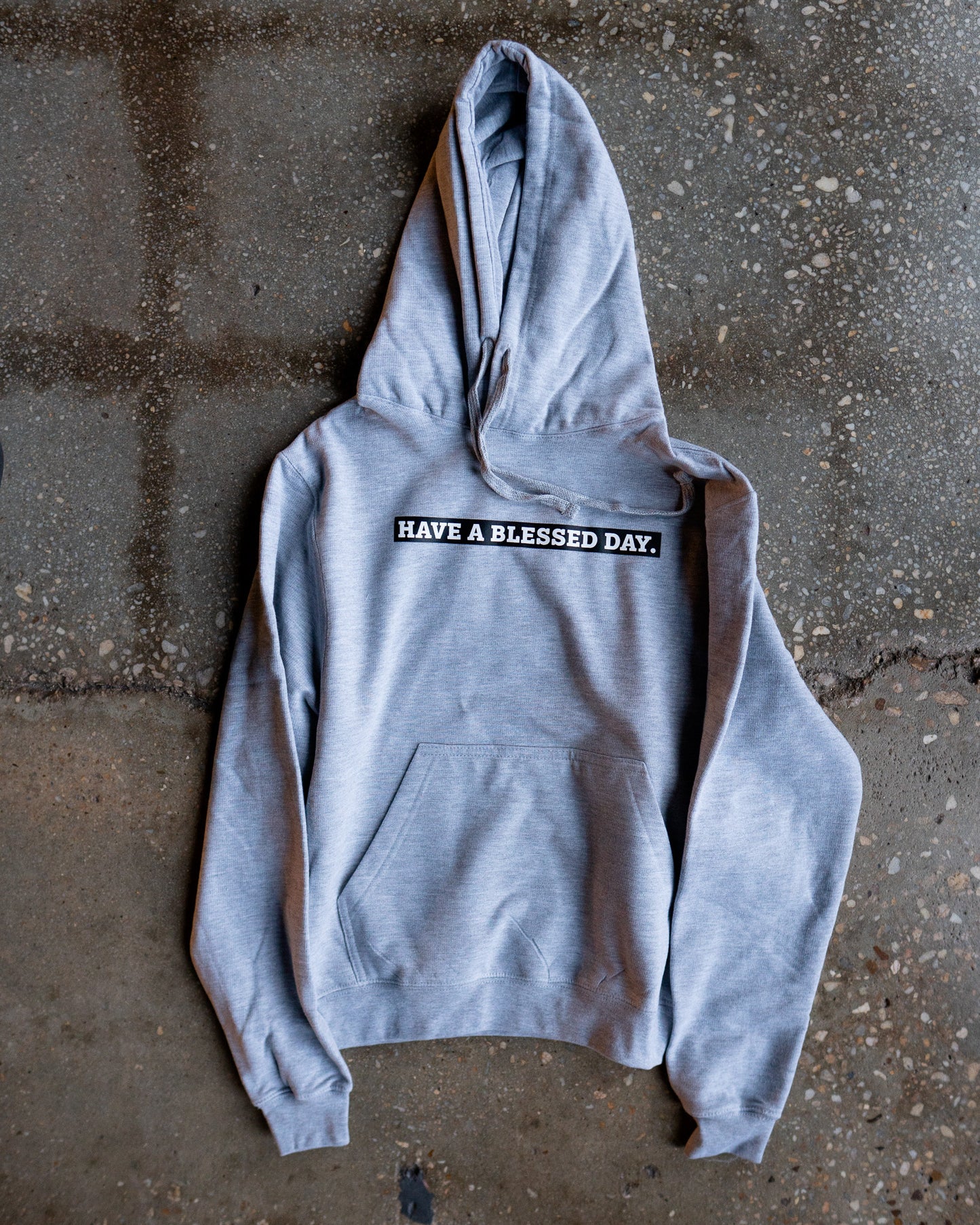 Have A Blessed Day Adult Box Hoodie
