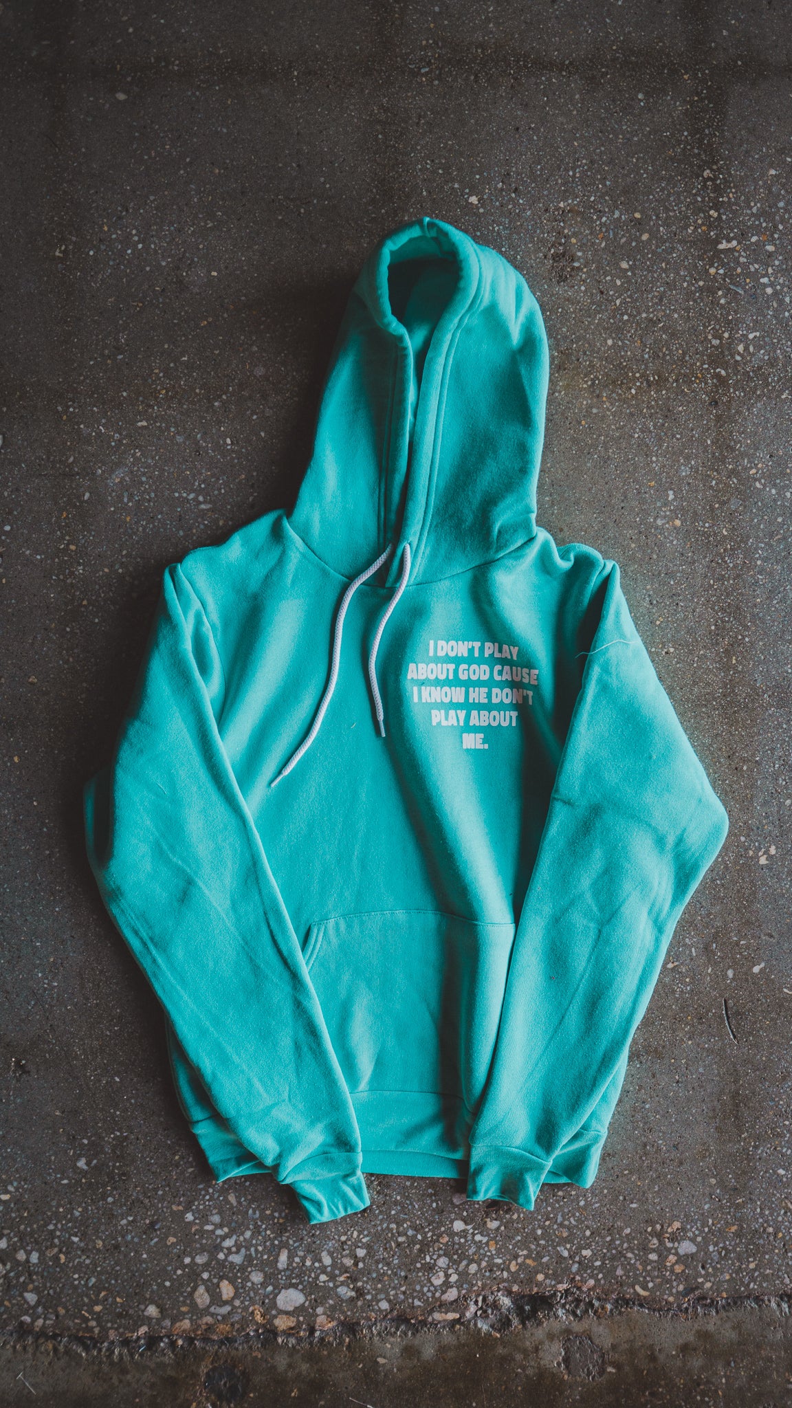 God Don't Play Adult Sponge Fleece Hoodie