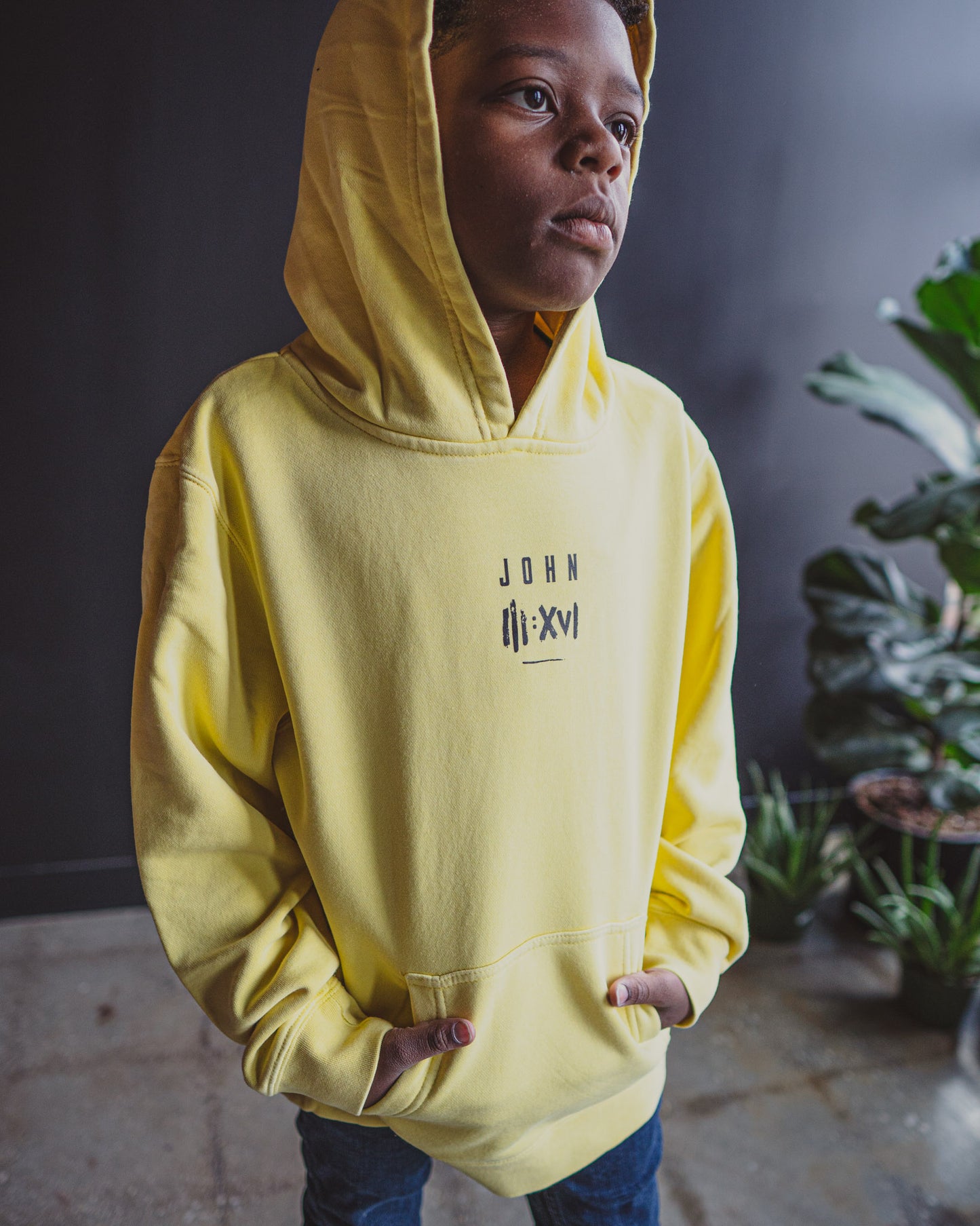 John 3:16 Kids Hoodie