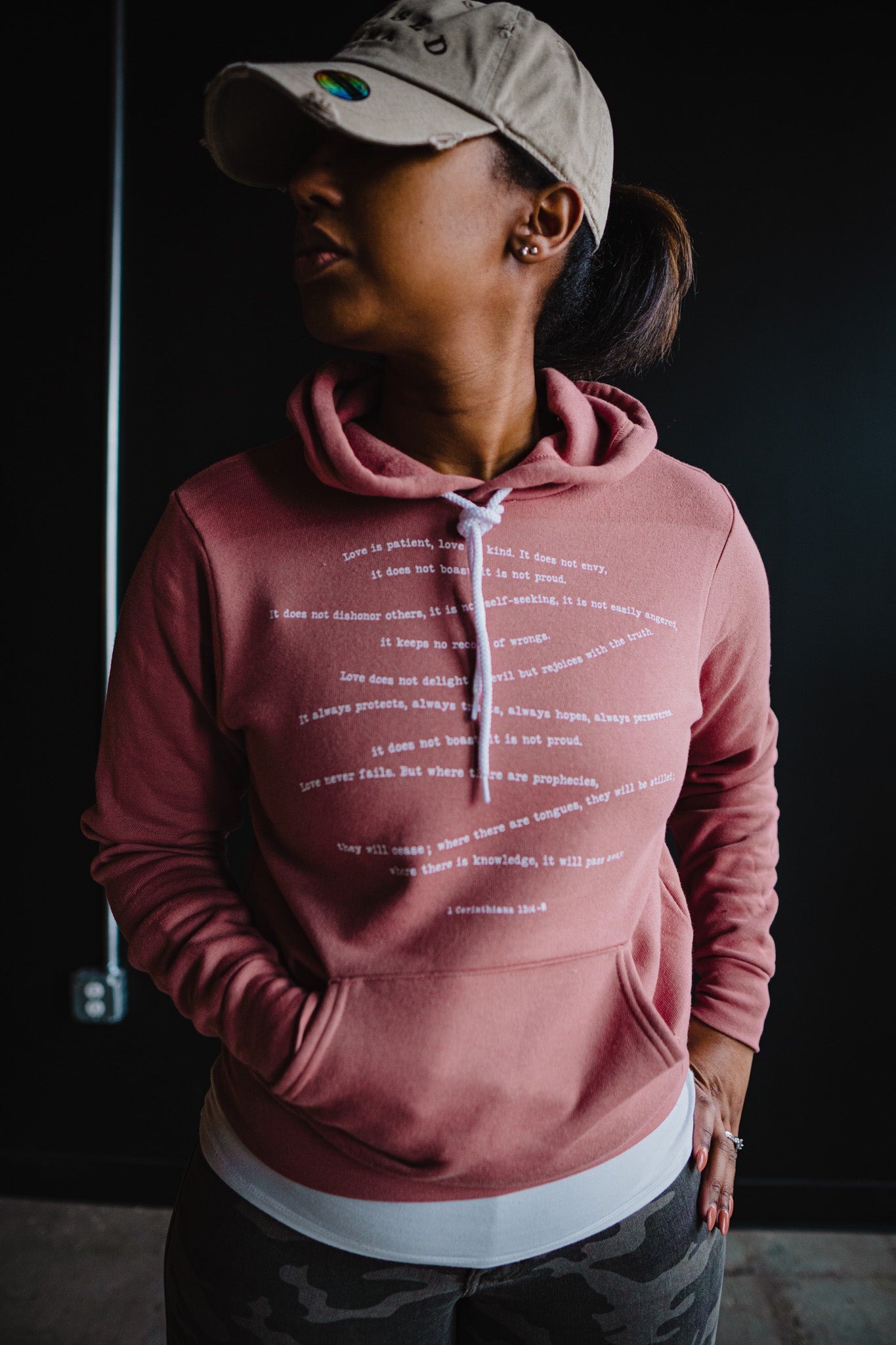 Love Is... Adult Sponge Fleece Hoodie