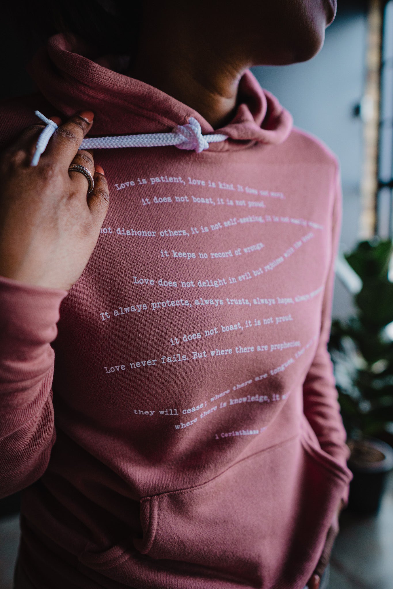 Love Is... Adult Sponge Fleece Hoodie
