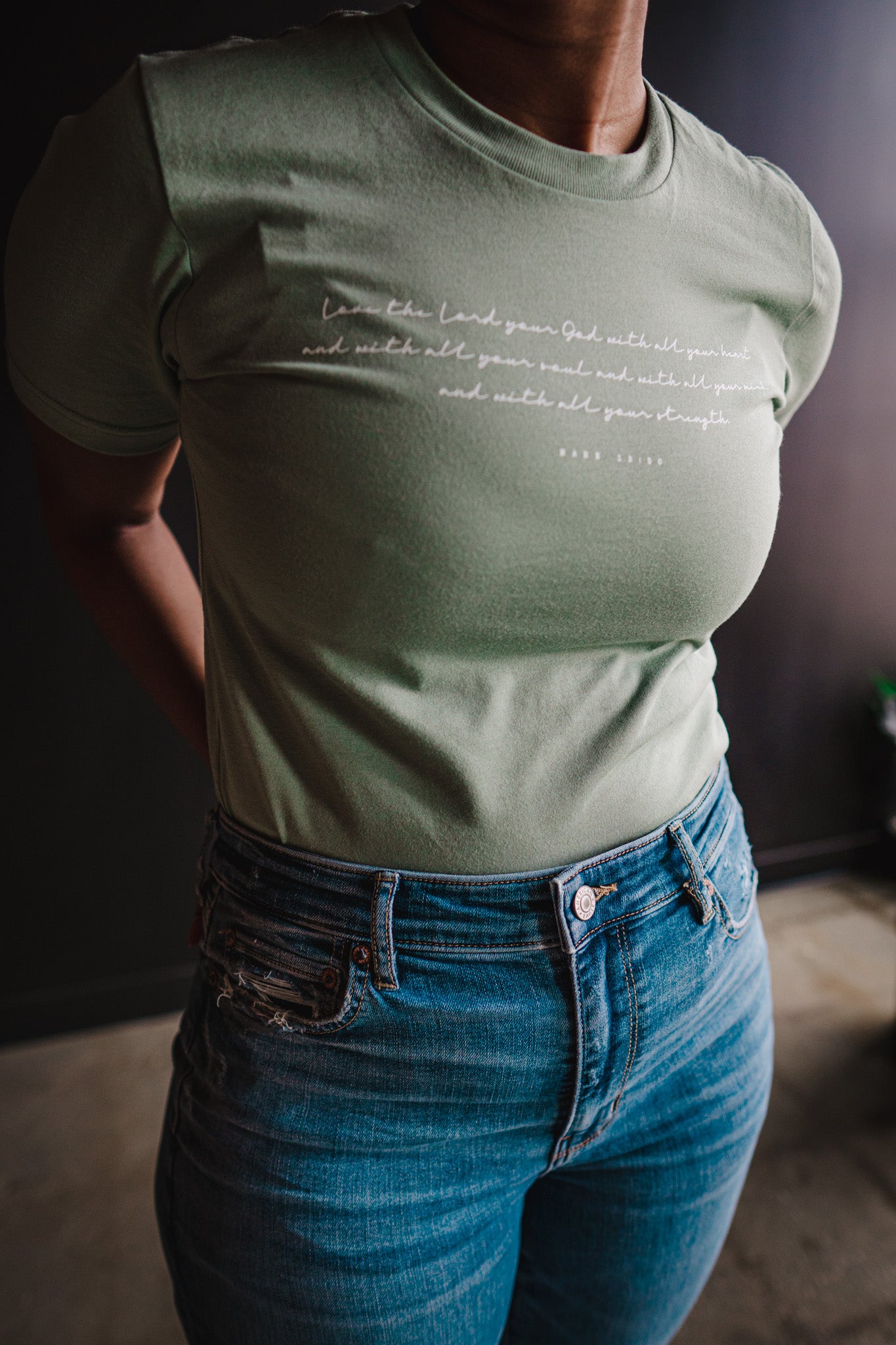 Mark 12:30 Adult T-Shirt