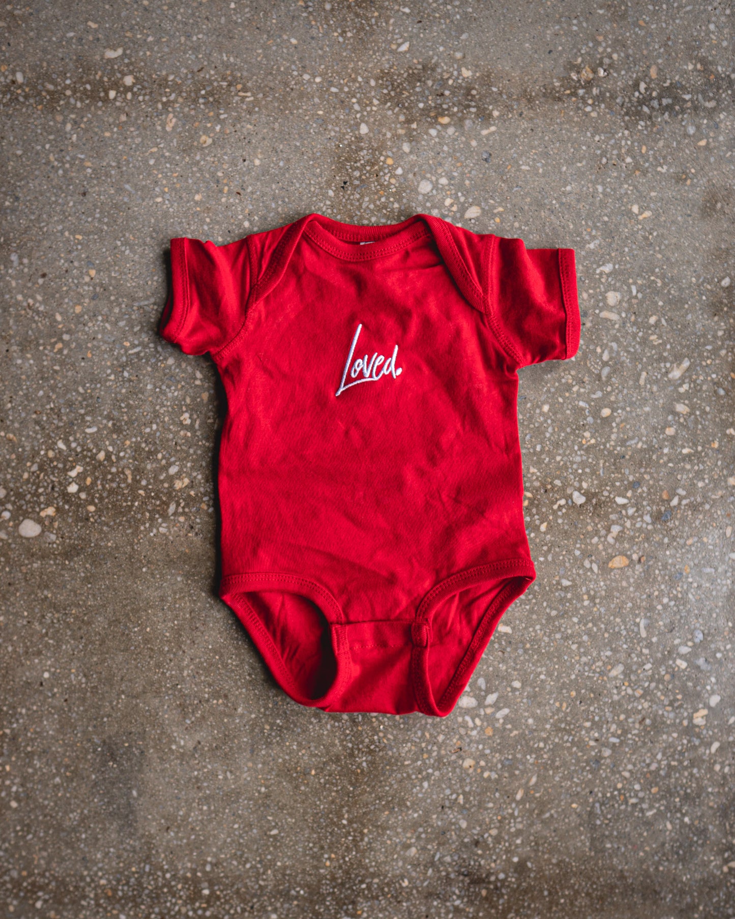 Loved. Embroidered Bodysuit