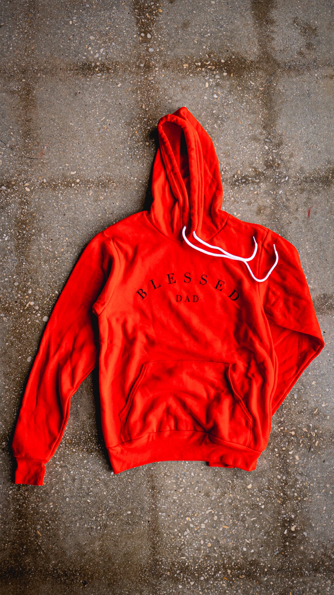 Blessed Dad Adult Sponge Fleece Hoodie