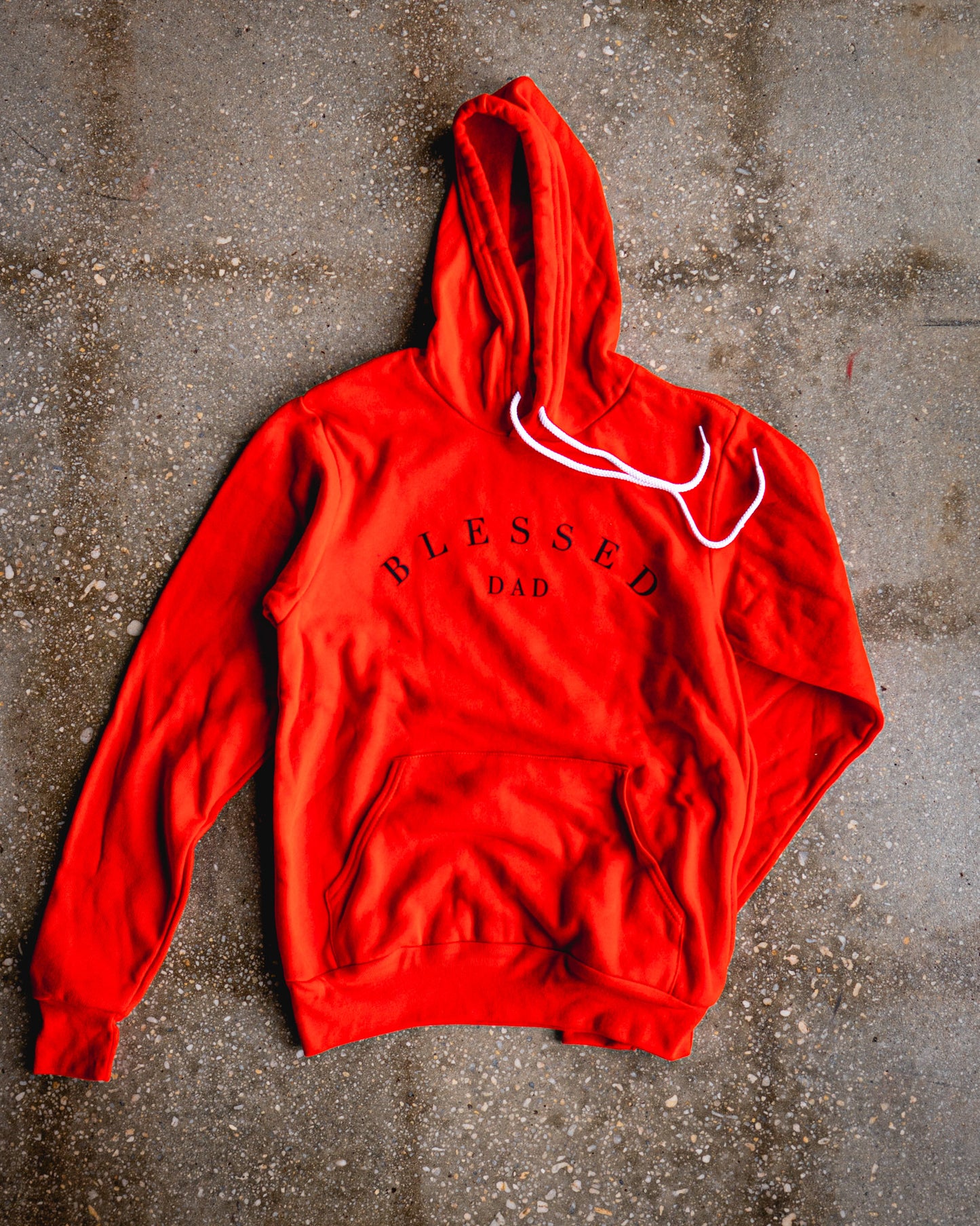 Blessed Dad Adult Sponge Fleece Hoodie